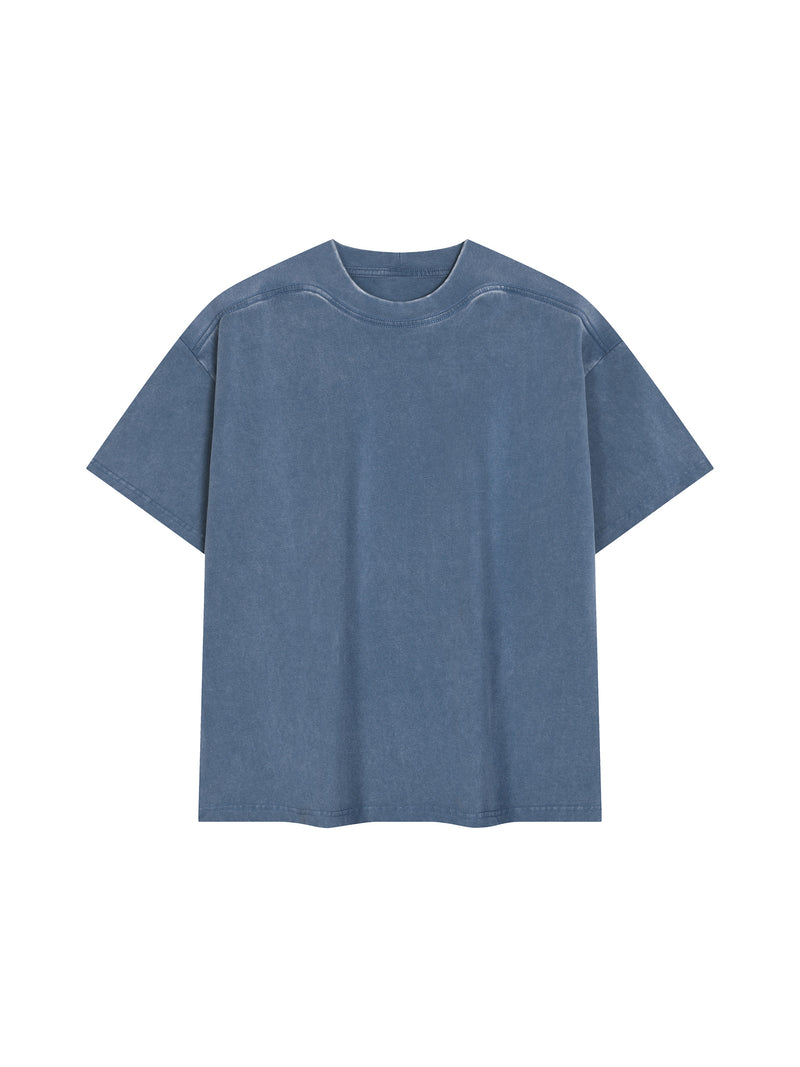 Unisex Vintage Wash Boxy T-Shirt – Oversized Premium Streetwear Tee