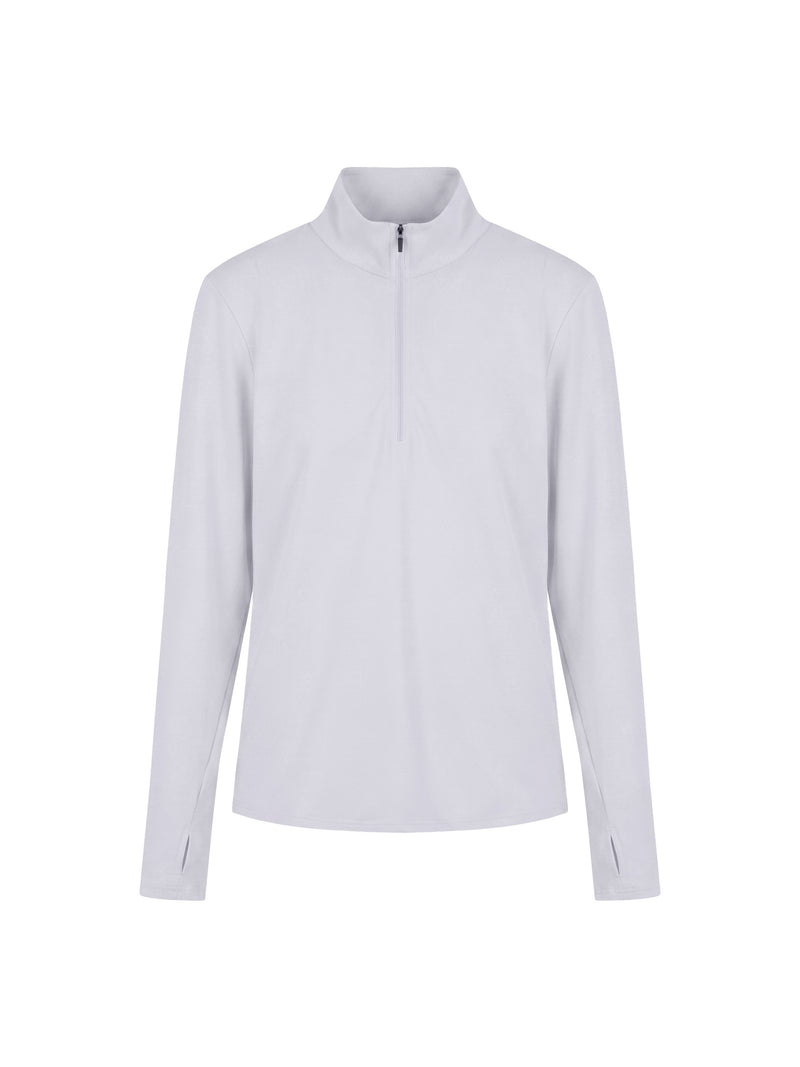 Women's Quarter Zip Yoga Pullover – Performance Activewear Top