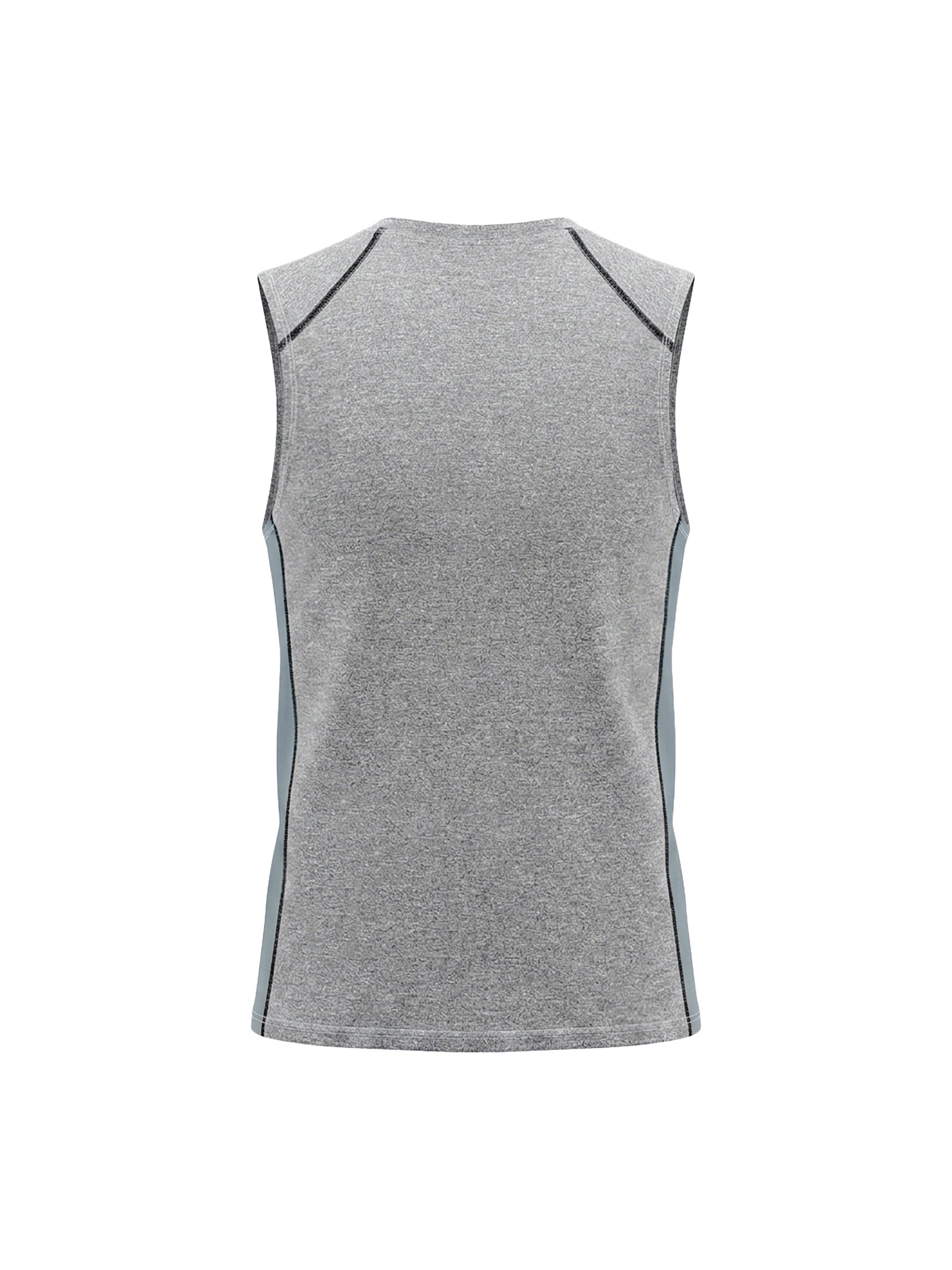 Men's Slim Fit Topstitch Tank Top – Premium Athletic Sleeveless Shirt