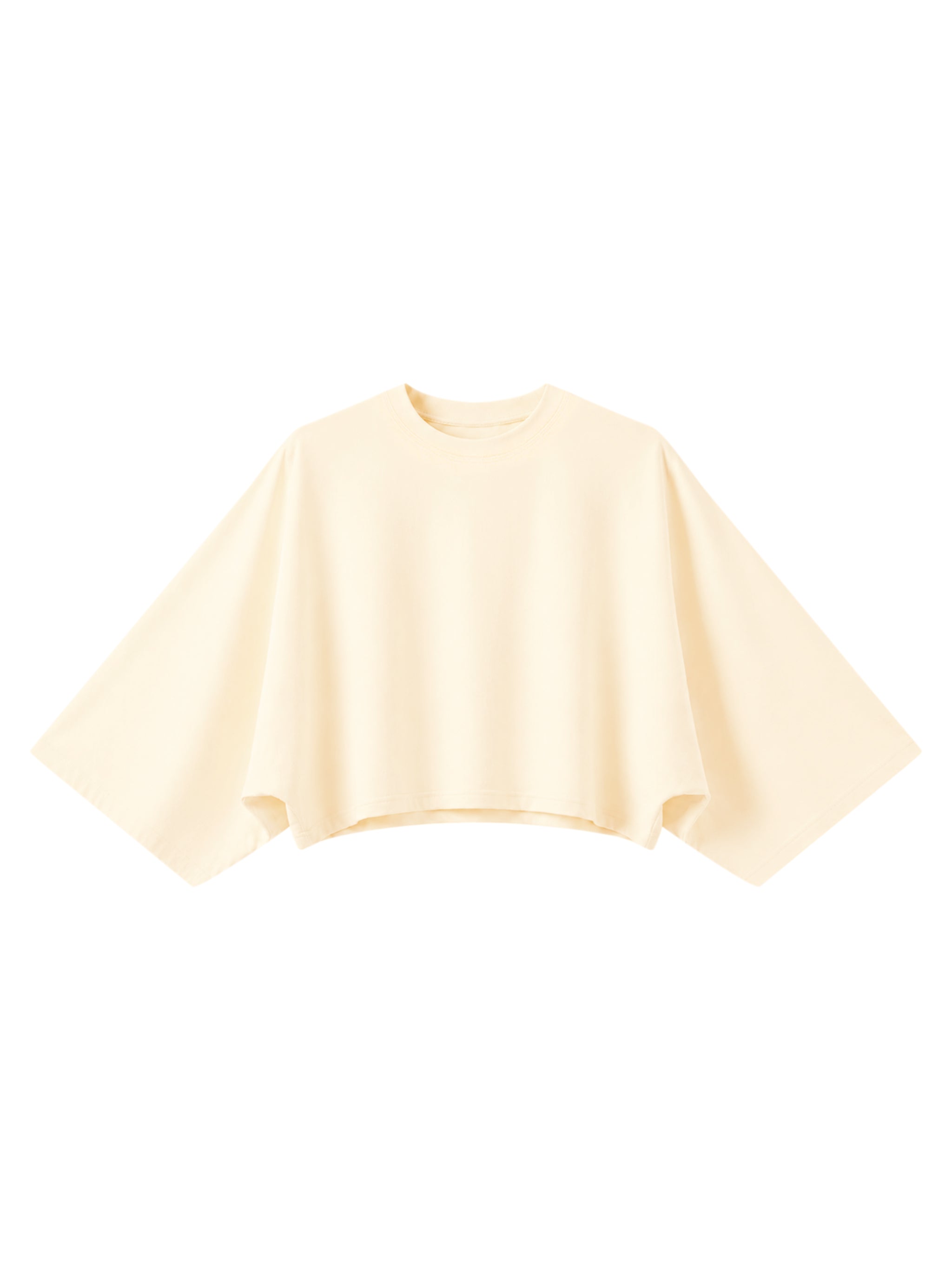 Women's Boxy Batwing Sleeve T-Shirt – Oversized Casual Streetwear Tee
