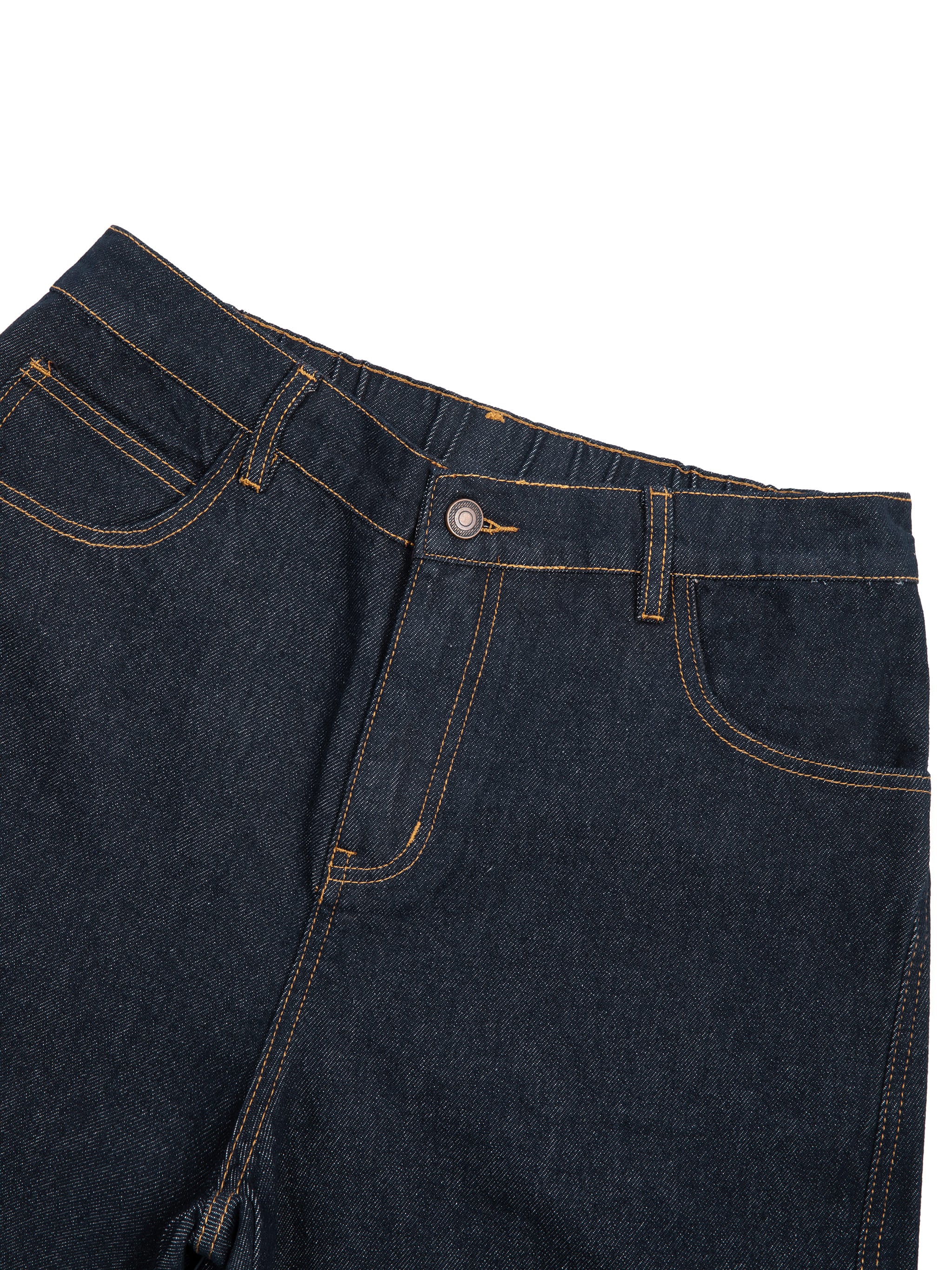Men's Vintage Wash Barrel Leg Jeans – Relaxed Fit Premium Denim