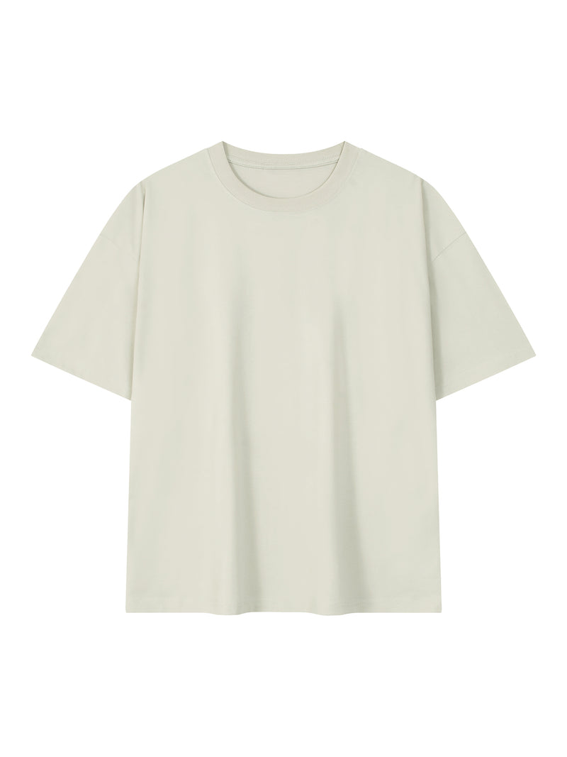 Men's Quick-Dry Drop Shoulder Performance T-Shirt – Oversized Athletic Tee