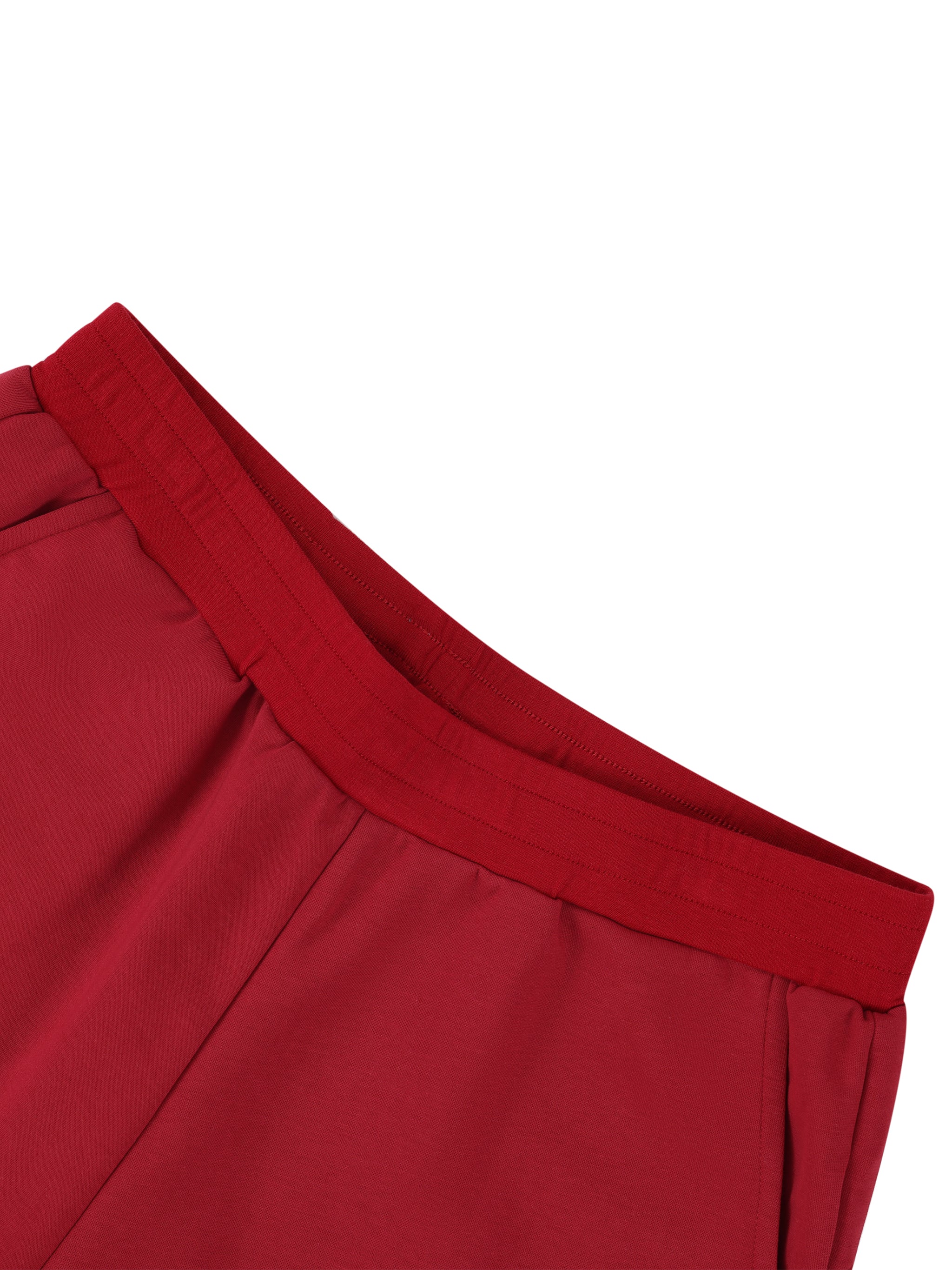 Women's Retro Contrast Trim Athletic Shorts – High-Waisted Activewear Shorts