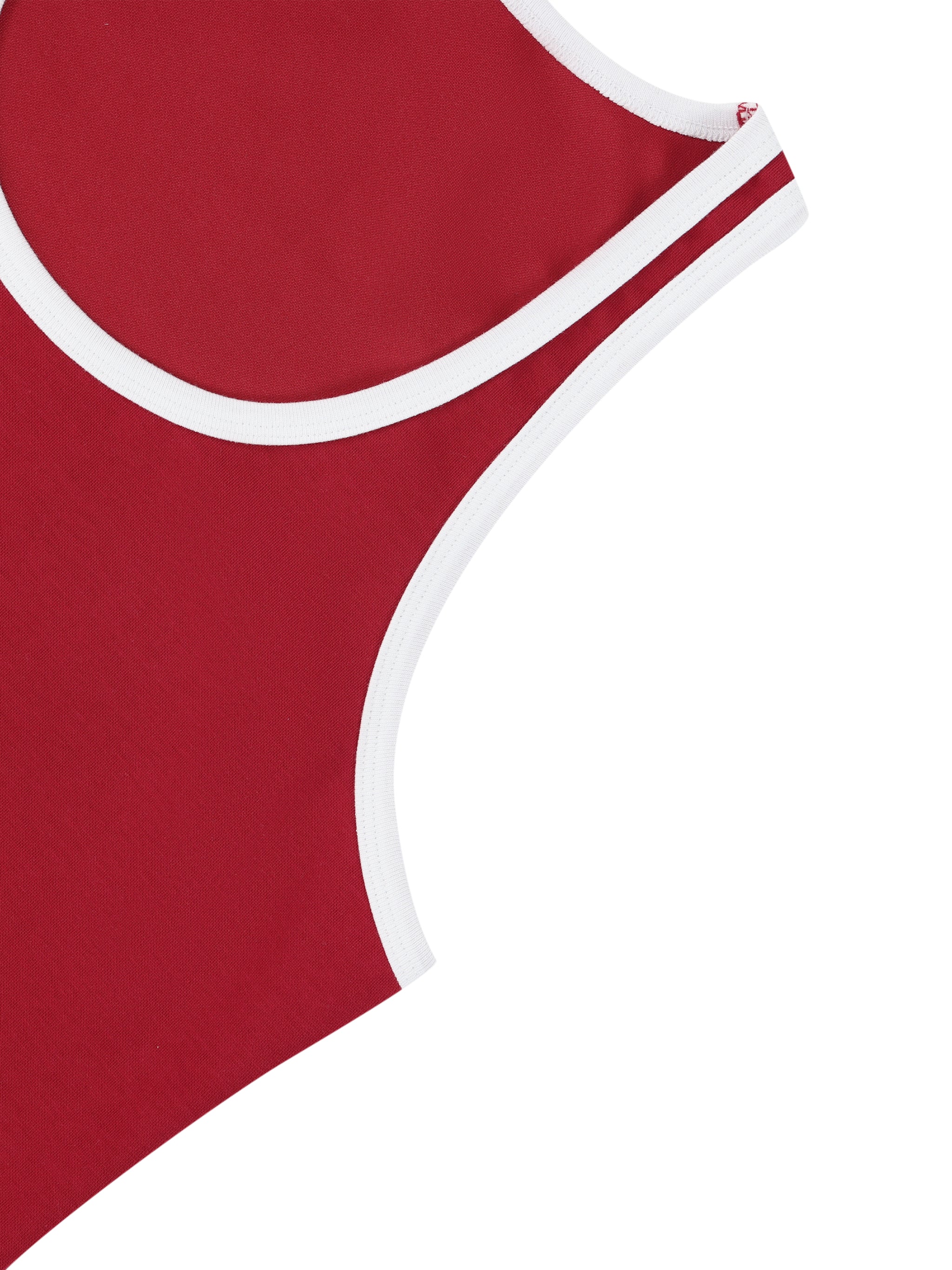 Women's Color Block Cropped Tank Top – Athletic Sleeveless Activewear Top