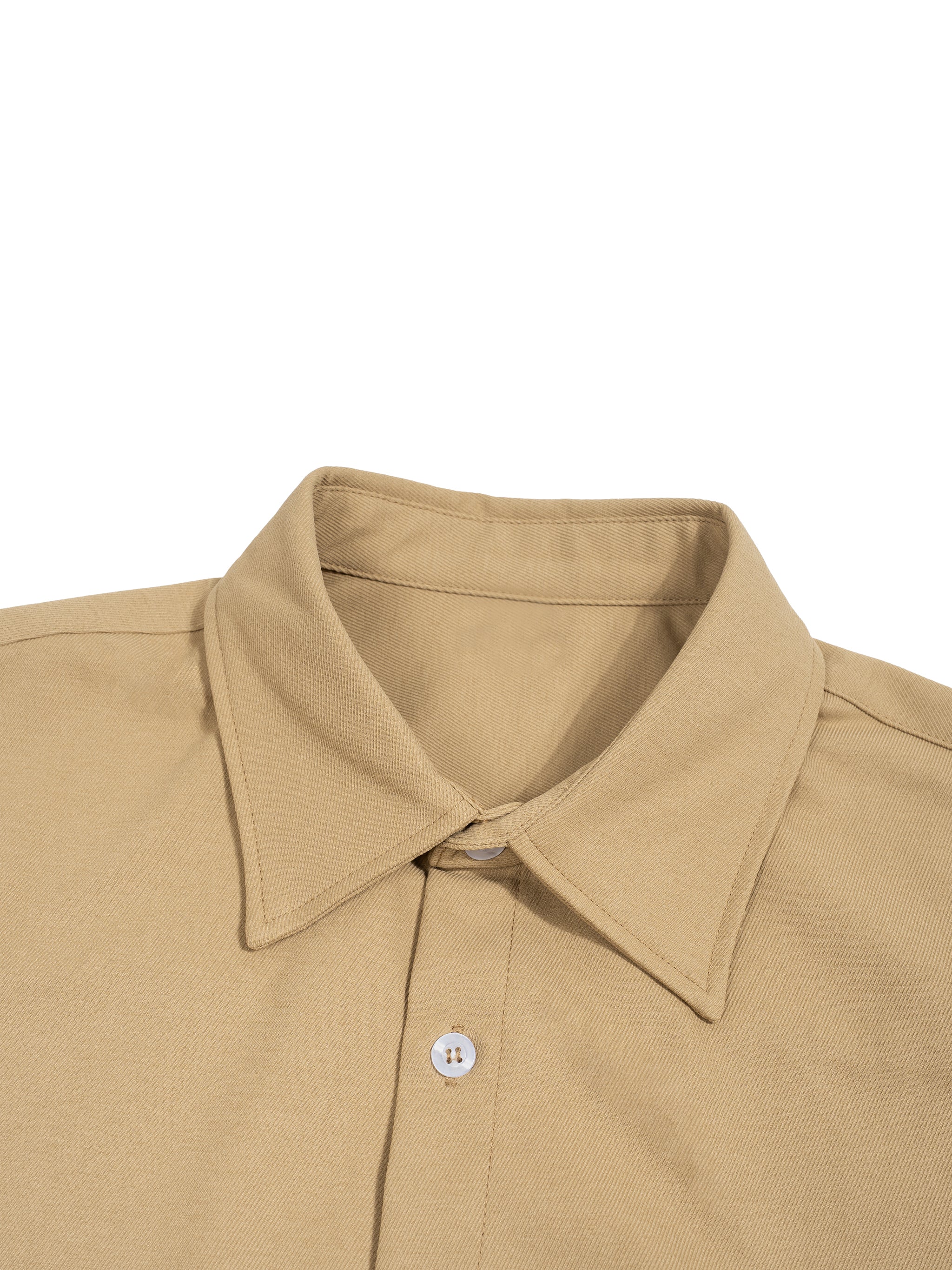 Unisex Heavyweight Boxy Short Sleeve Shirt – Oversized Premium Streetwear Button-Up