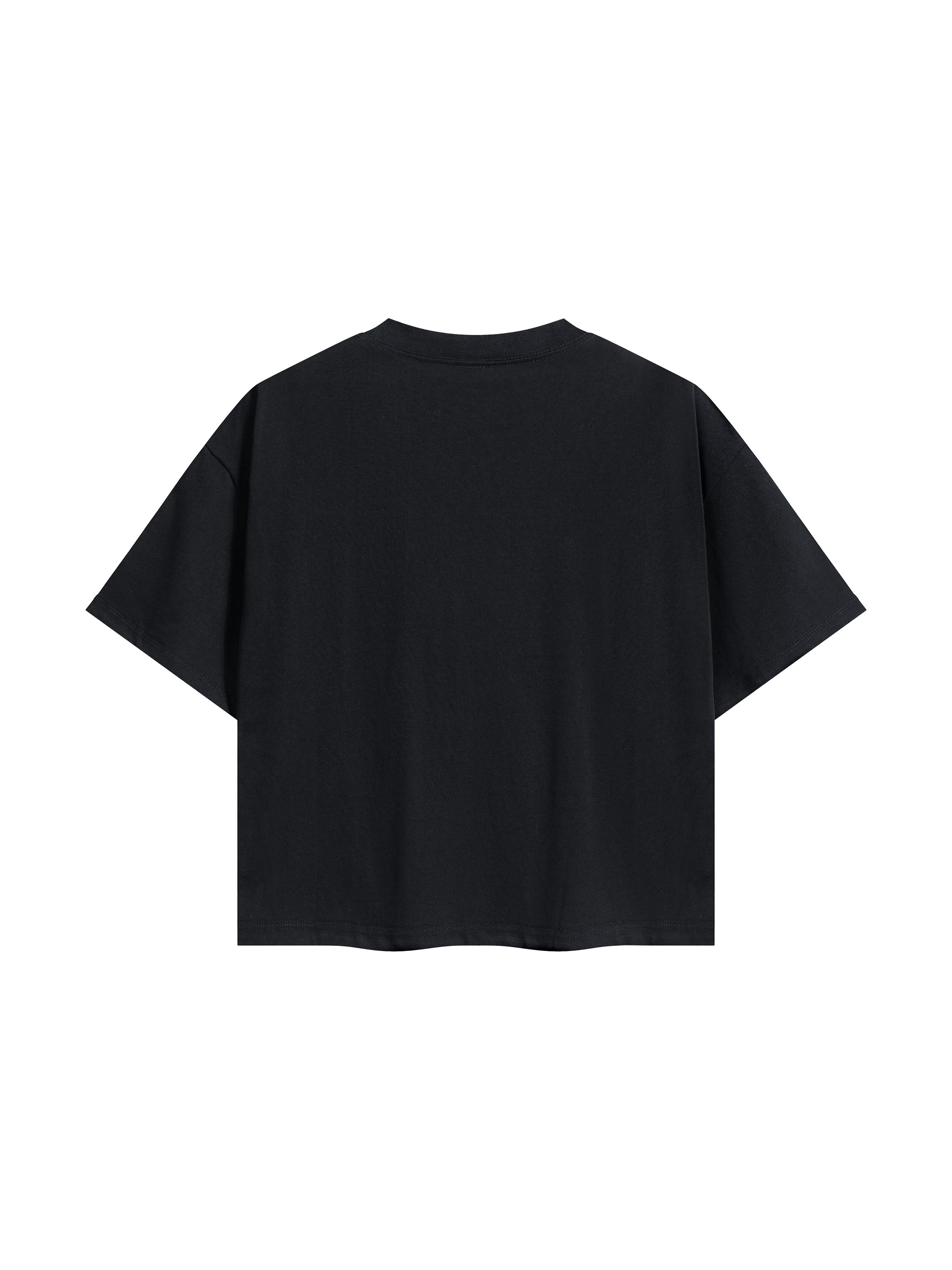 Unisex Oversized Boxy Drop Shoulder Crop T-Shirt – Premium Streetwear Tee