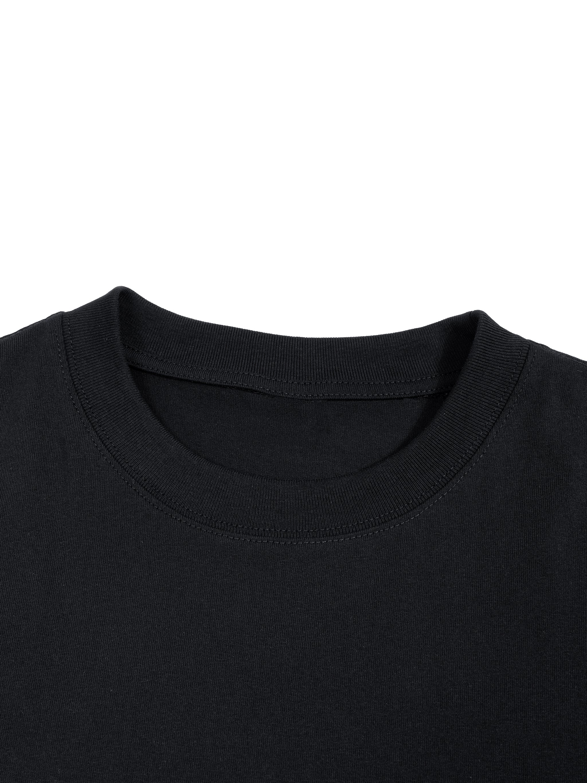 Unisex Oversized Boxy Drop Shoulder Crop T-Shirt – Premium Streetwear Tee