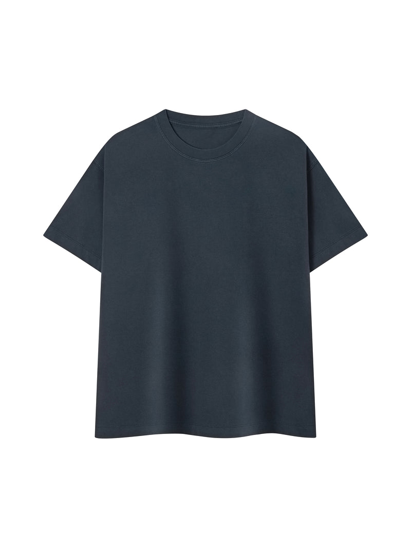 Unisex Vintage Wash Boxy T-Shirt – Oversized Heavyweight Retro Streetwear Tee