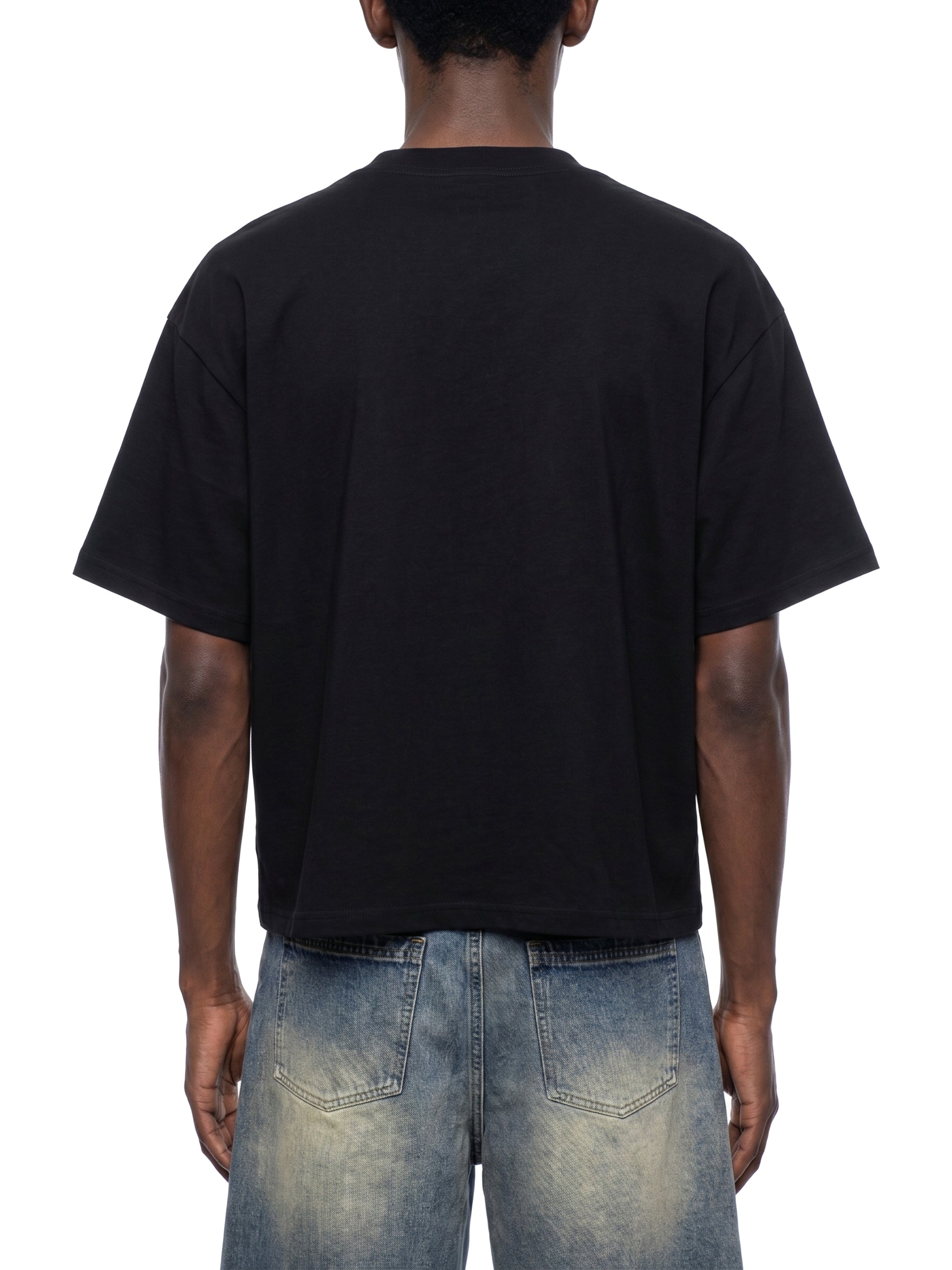 Unisex Oversized Boxy Drop Shoulder Crop T-Shirt – Premium Streetwear Tee