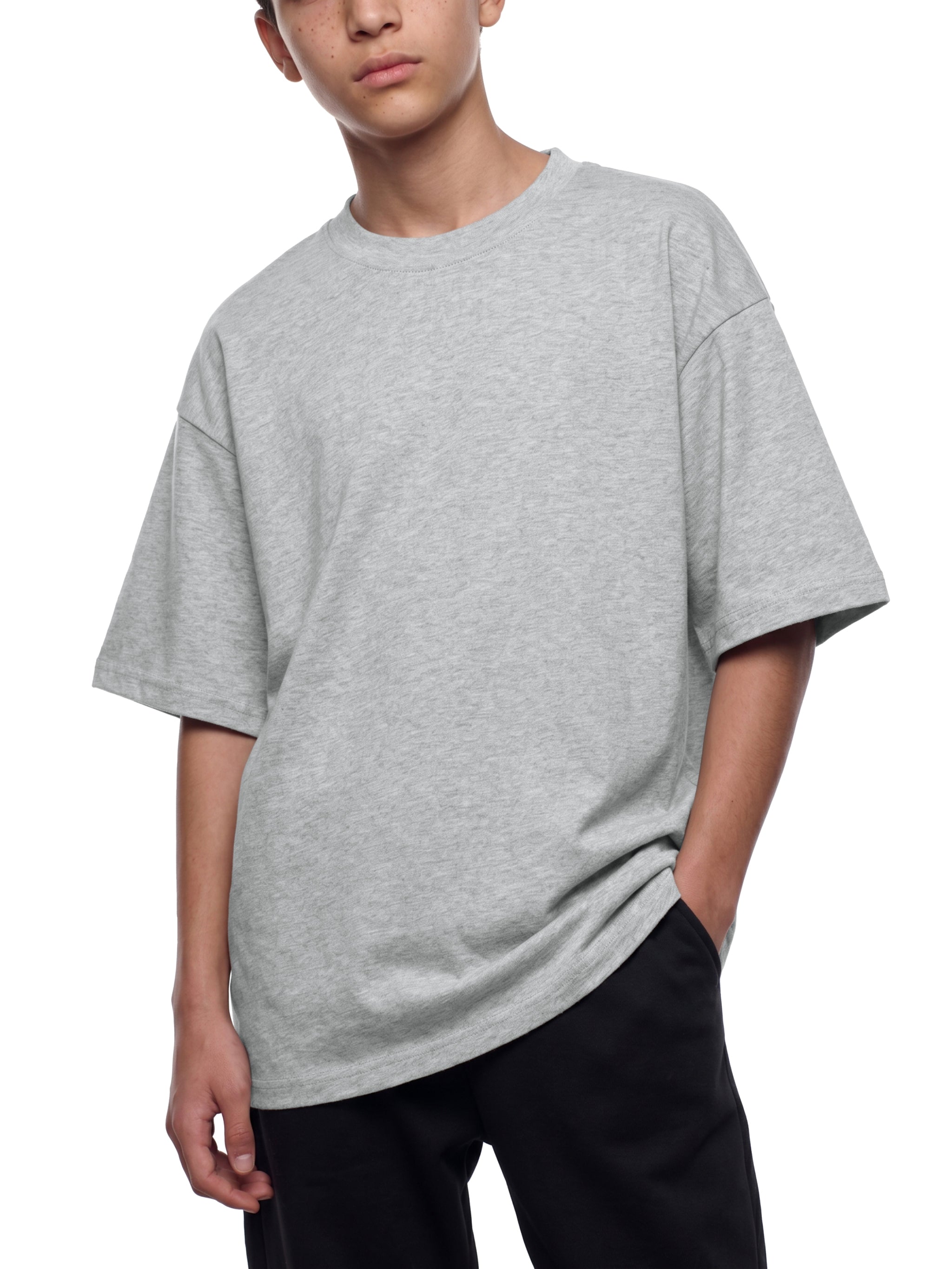 Essential Kids Cotton T-Shirt – Soft Everyday Crew Neck Tee