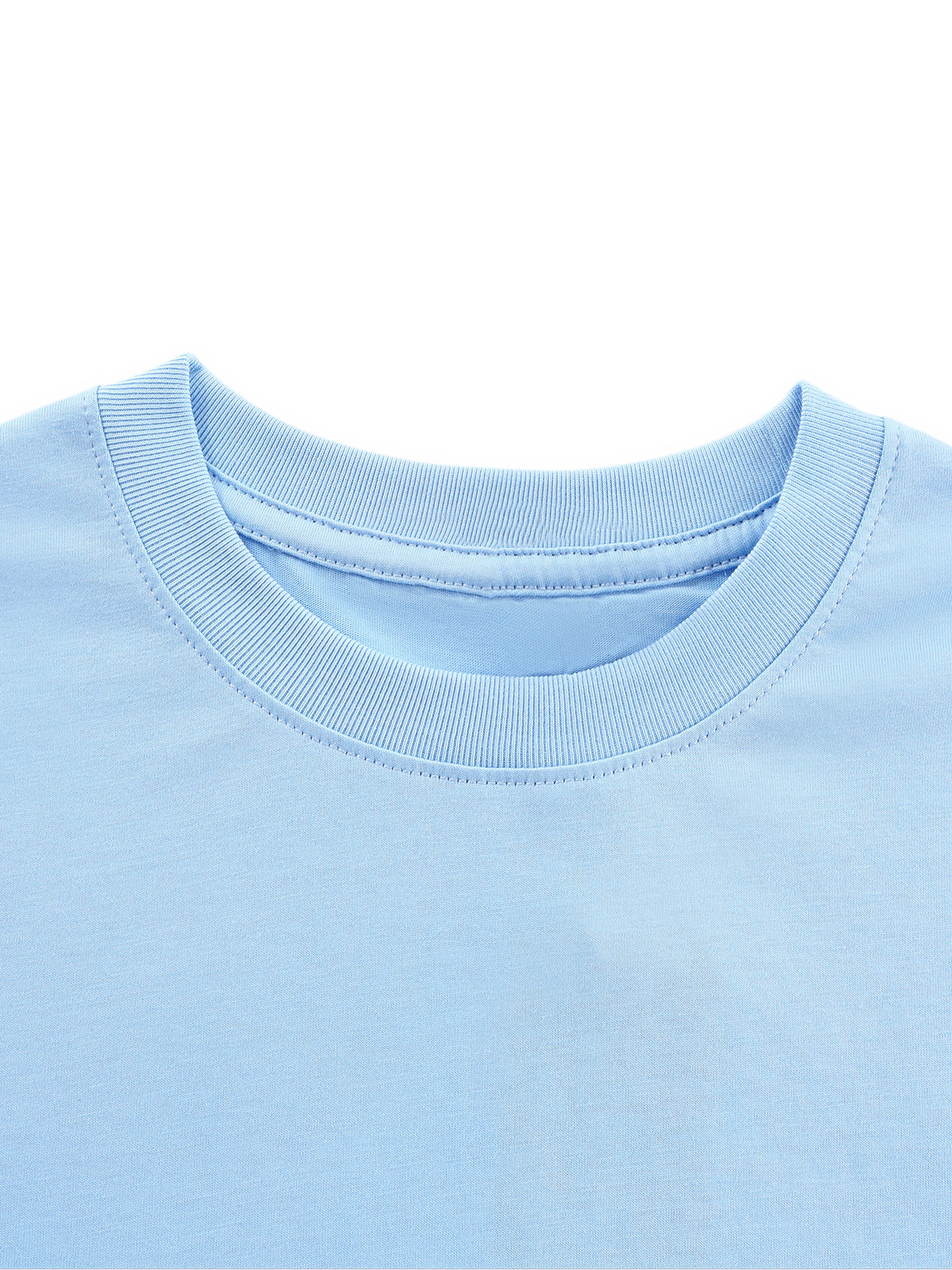 Essential Kids Cotton T-Shirt – Soft Everyday Crew Neck Tee