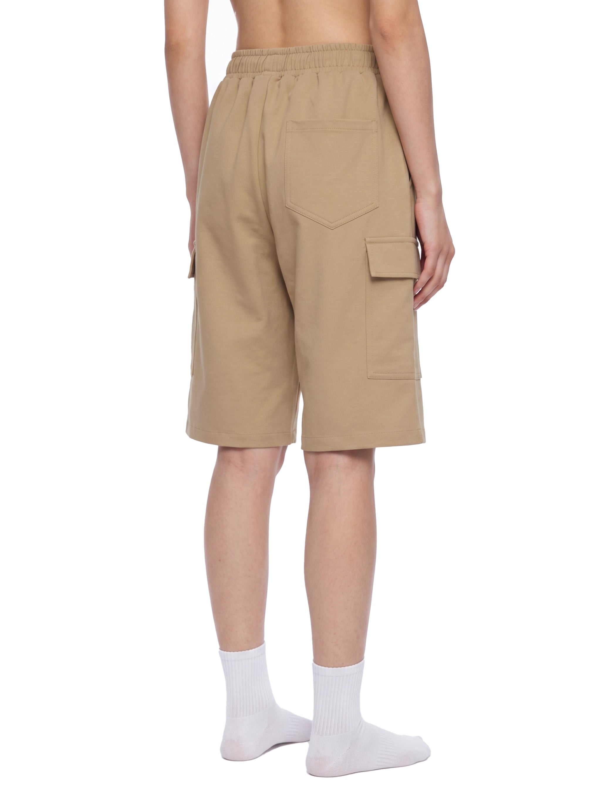 Unisex Drawstring Cargo Shorts – Relaxed Fit Utility Streetwear Shorts with Pockets