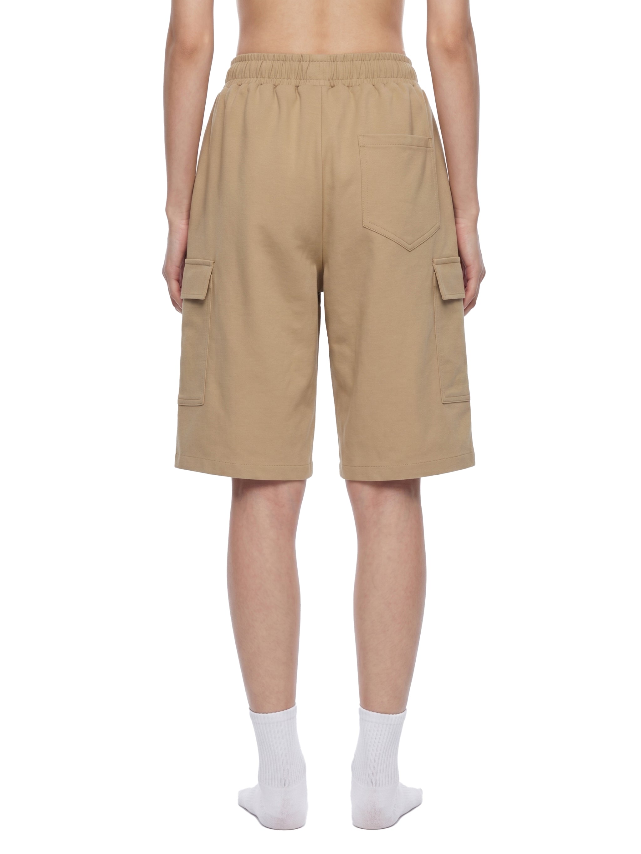 Unisex Drawstring Cargo Shorts – Relaxed Fit Utility Streetwear Shorts with Pockets