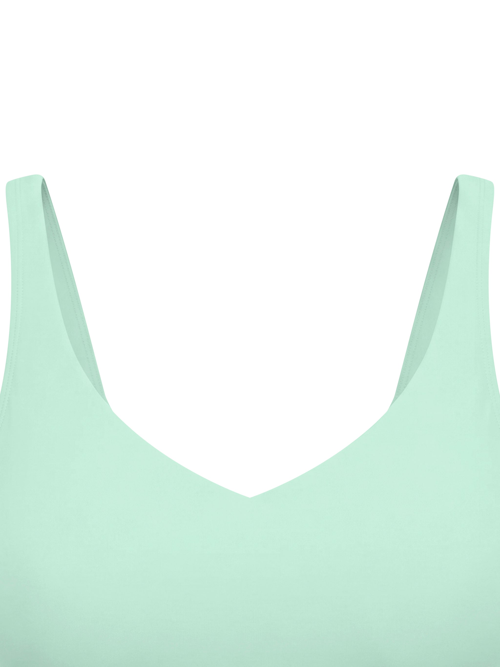 Women's V-Neck Yoga Sports Bra – Seamless Medium Support Workout & Activewear Bra