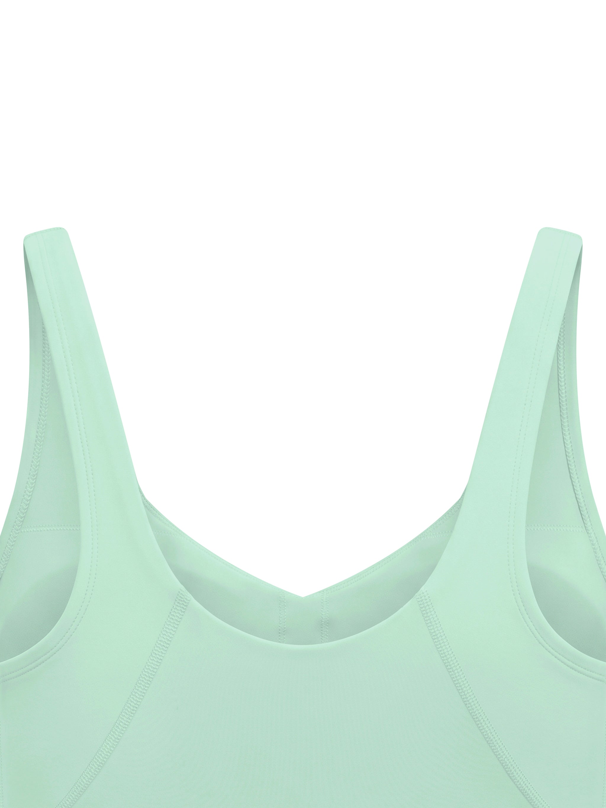 Women's V-Neck Yoga Sports Bra – Seamless Medium Support Workout & Activewear Bra