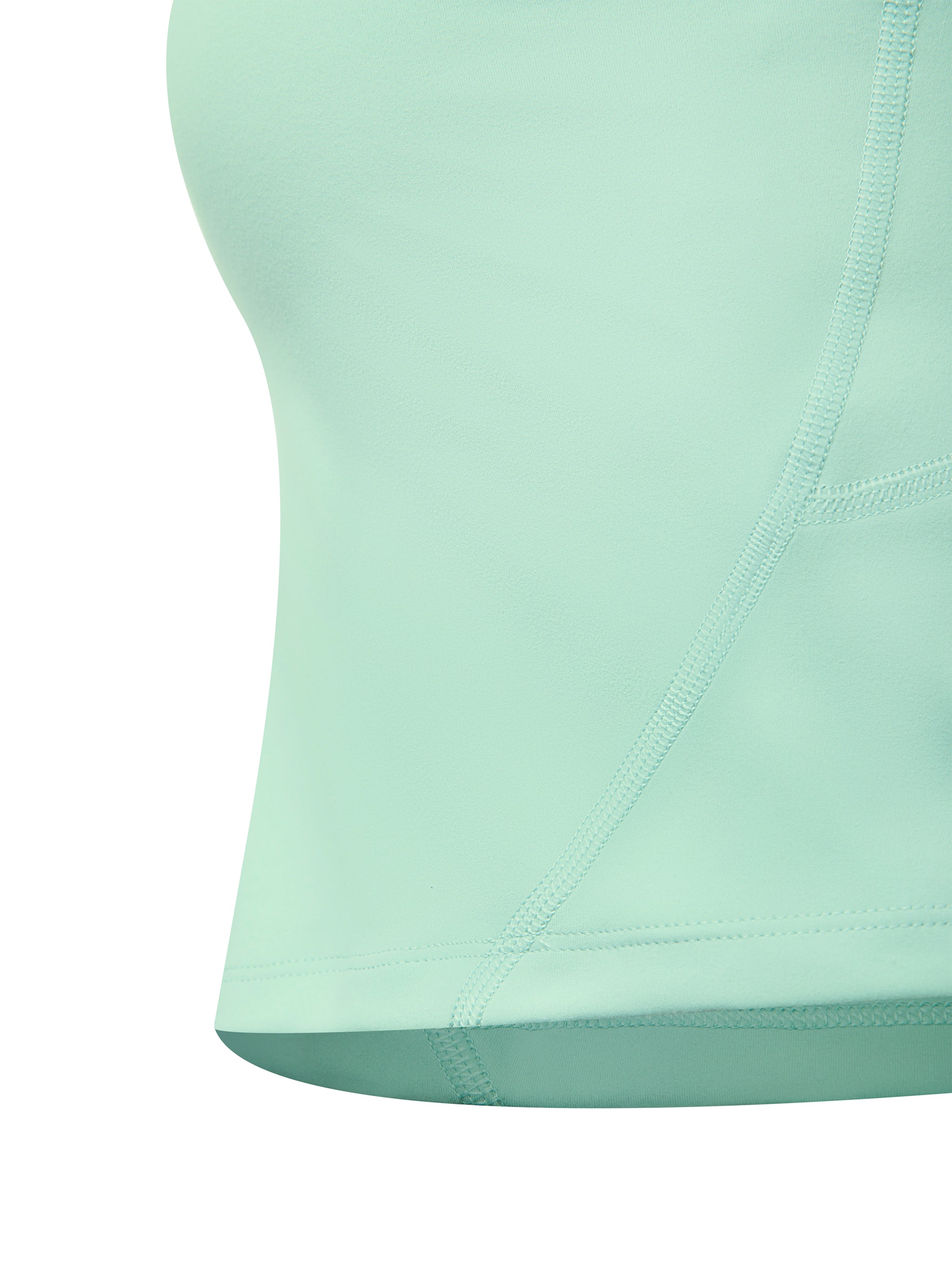 Women's V-Neck Yoga Sports Bra – Seamless Medium Support Workout & Activewear Bra