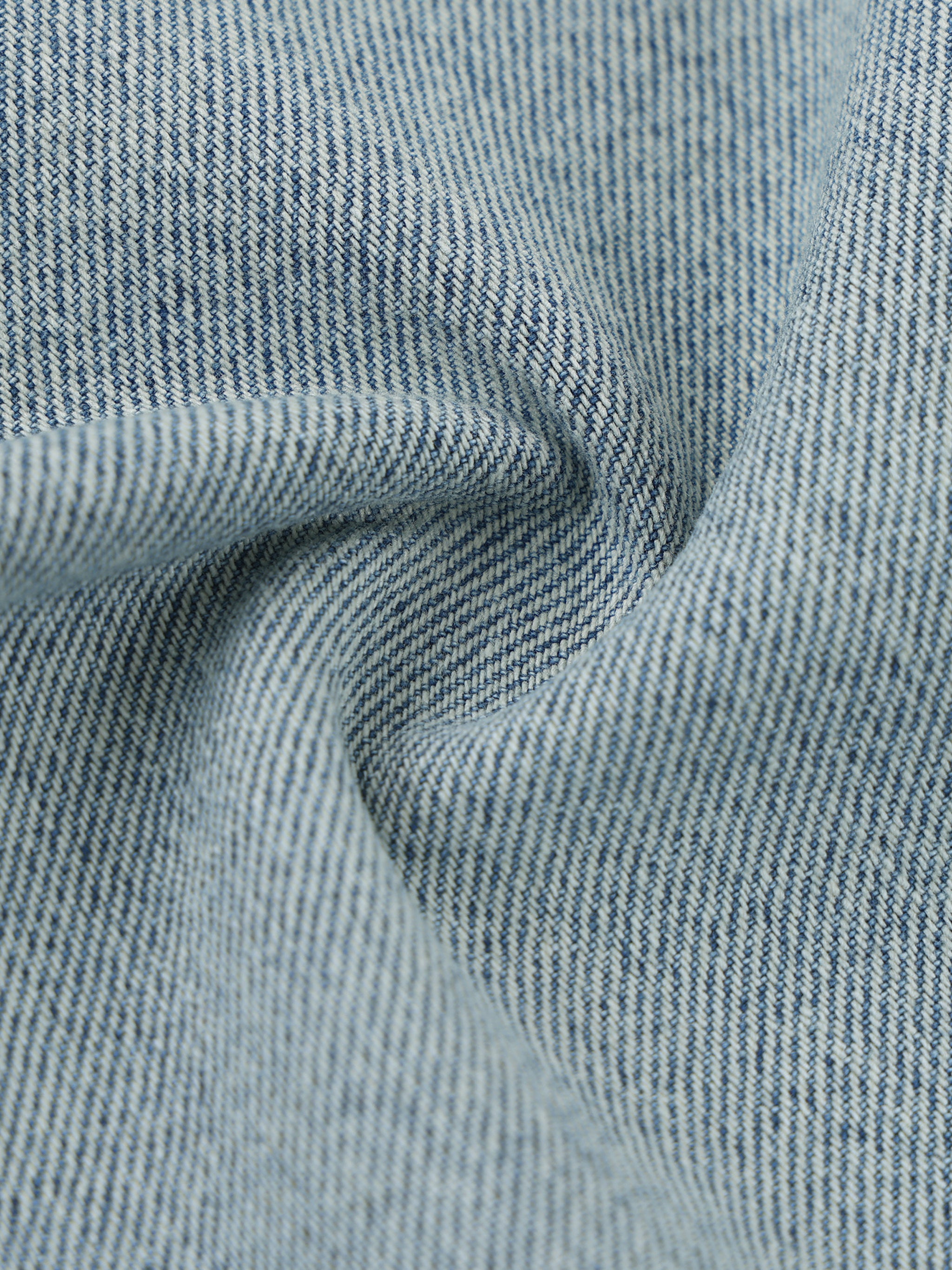 Unisex Vintage Wash Raw Hem Denim T-Shirt – Oversized Boxy Streetwear Denim Tee
