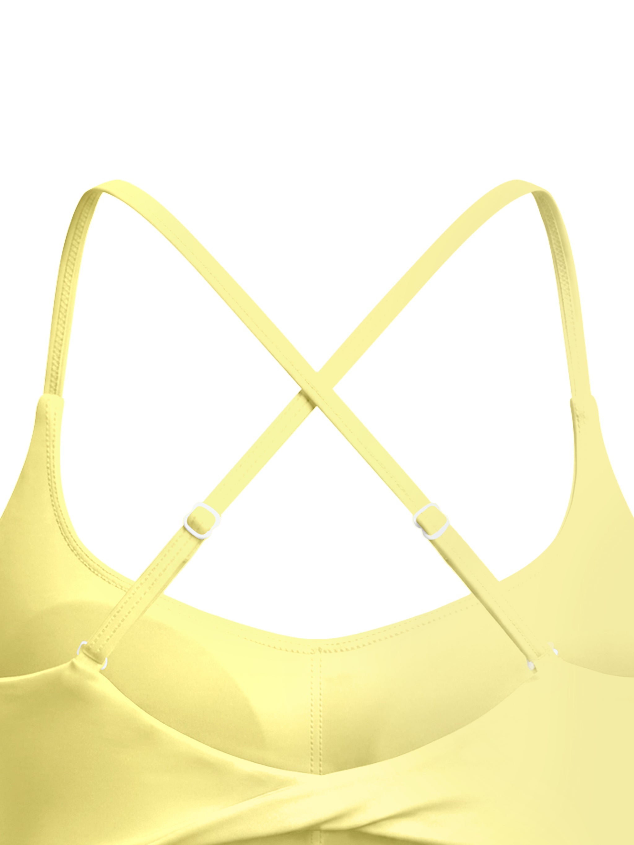 Women's Cropped Sports Bra – High Support Seamless Workout & Yoga Bra