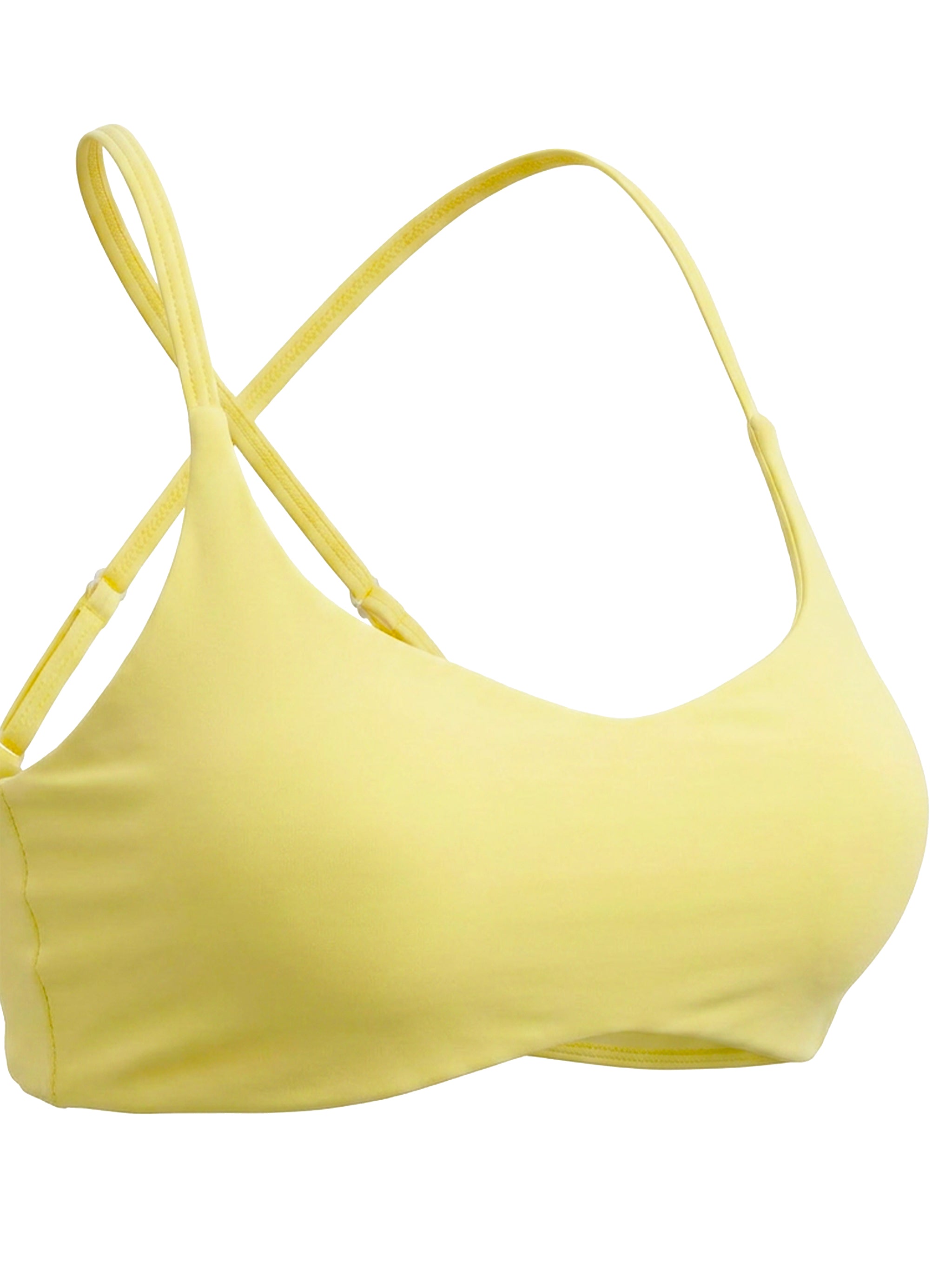 Women's Cropped Sports Bra – High Support Seamless Workout & Yoga Bra