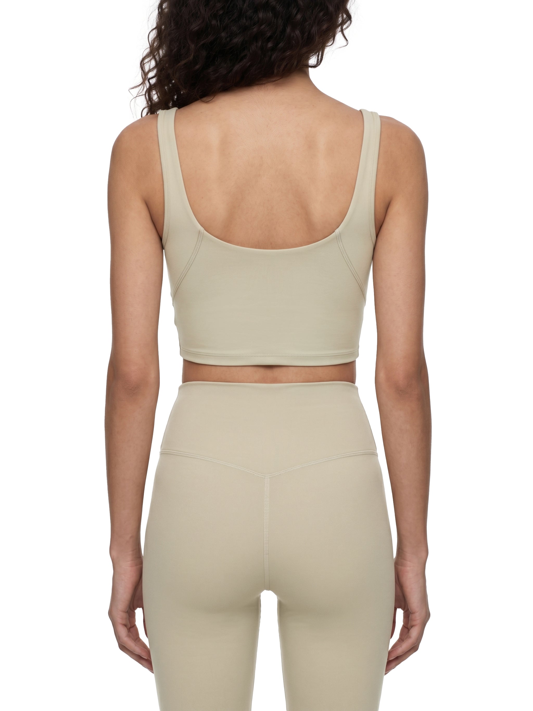 Women's V-Neck Yoga Sports Bra – Seamless Medium Support Workout & Activewear Bra