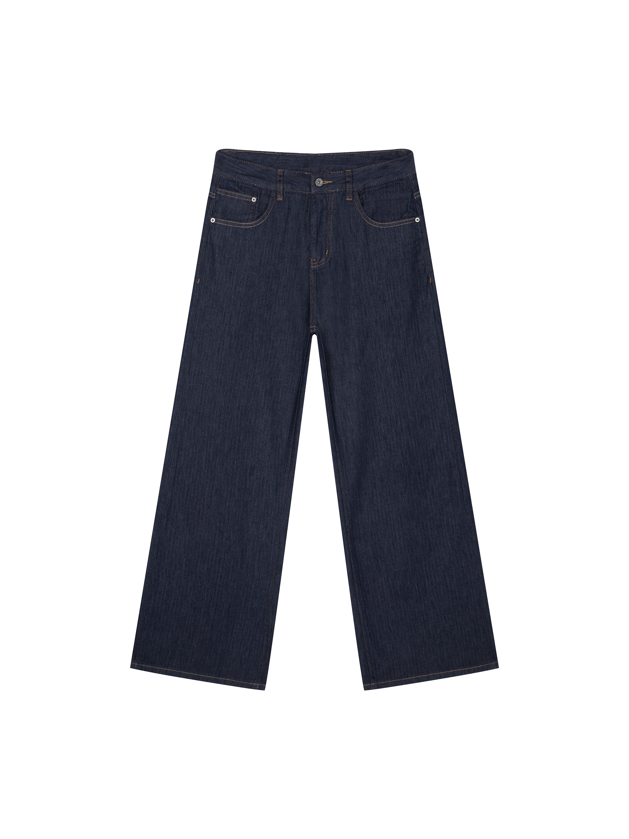Men's Loose Fit Wide Leg Jeans – Relaxed Baggy Denim Pants
