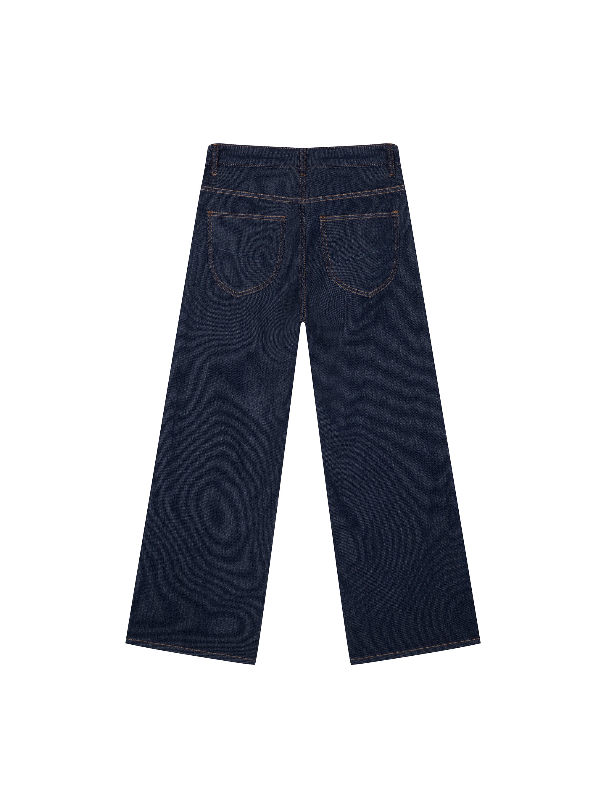 Men's Loose Fit Wide Leg Jeans – Relaxed Baggy Denim Pants