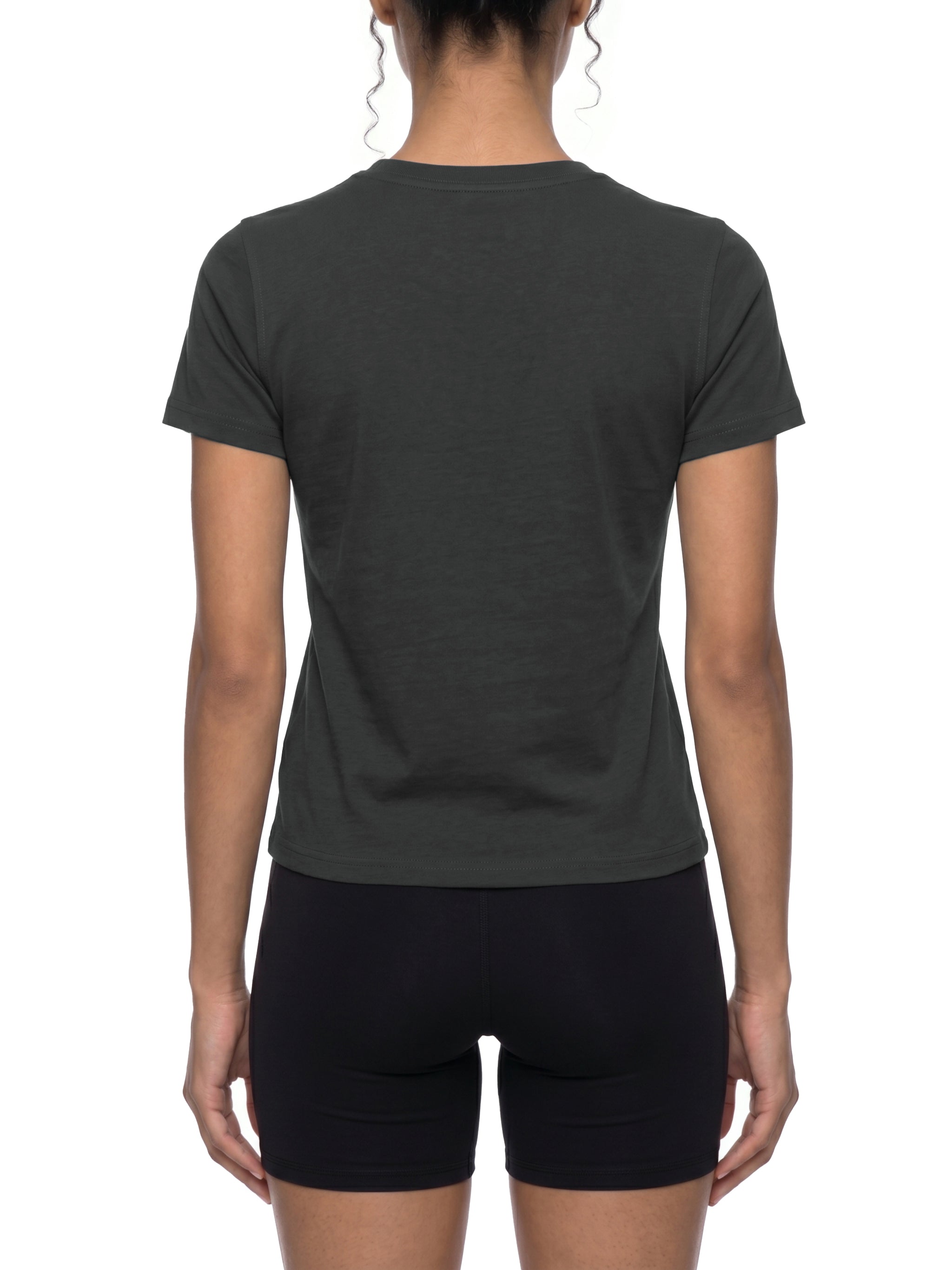 Women's Quick Dry Baby T-Shirt – Slim Fit Moisture-Wicking Activewear Tee