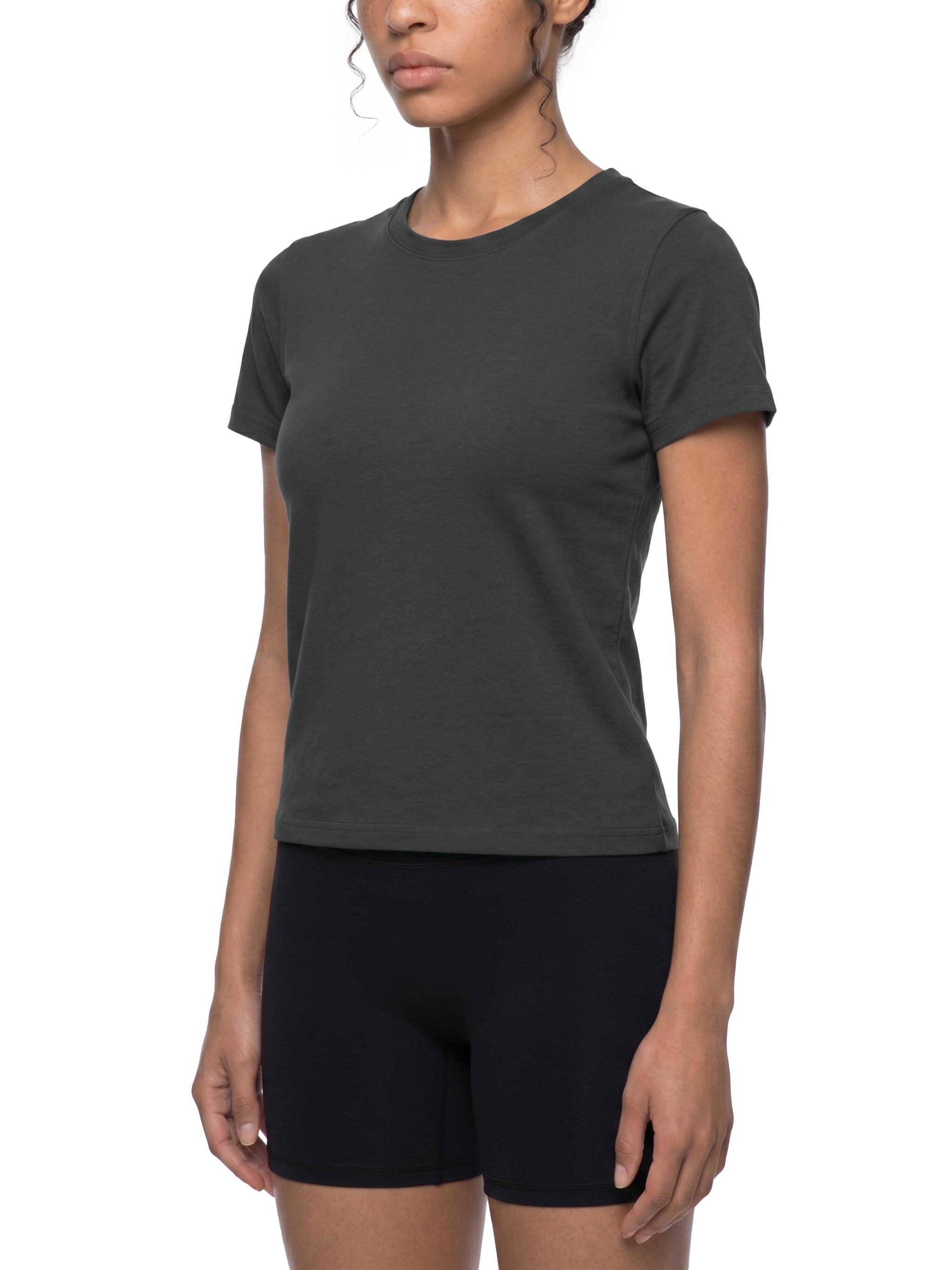 Women's Quick Dry Baby T-Shirt – Slim Fit Moisture-Wicking Activewear Tee