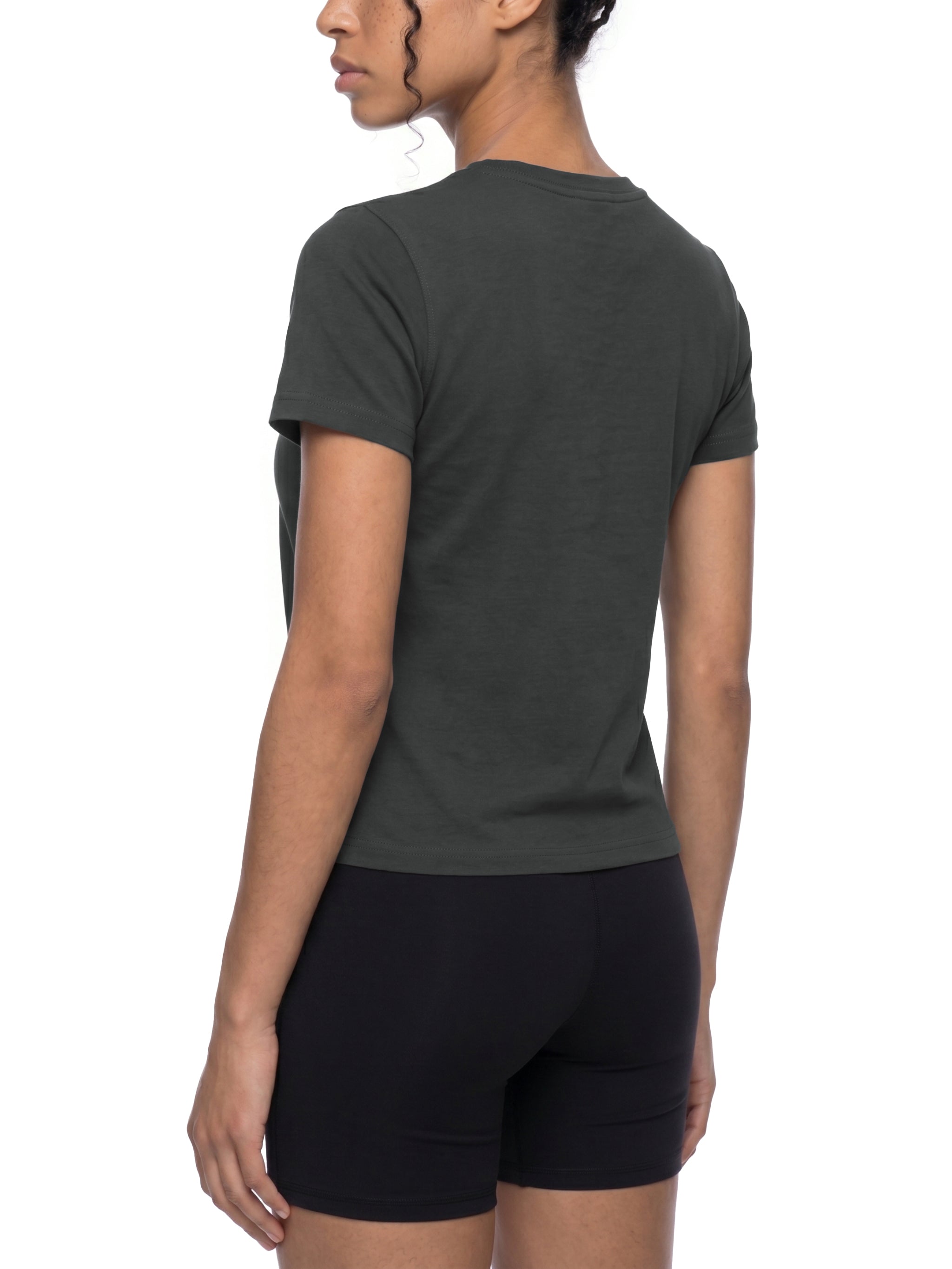 Women's Quick Dry Baby T-Shirt – Slim Fit Moisture-Wicking Activewear Tee