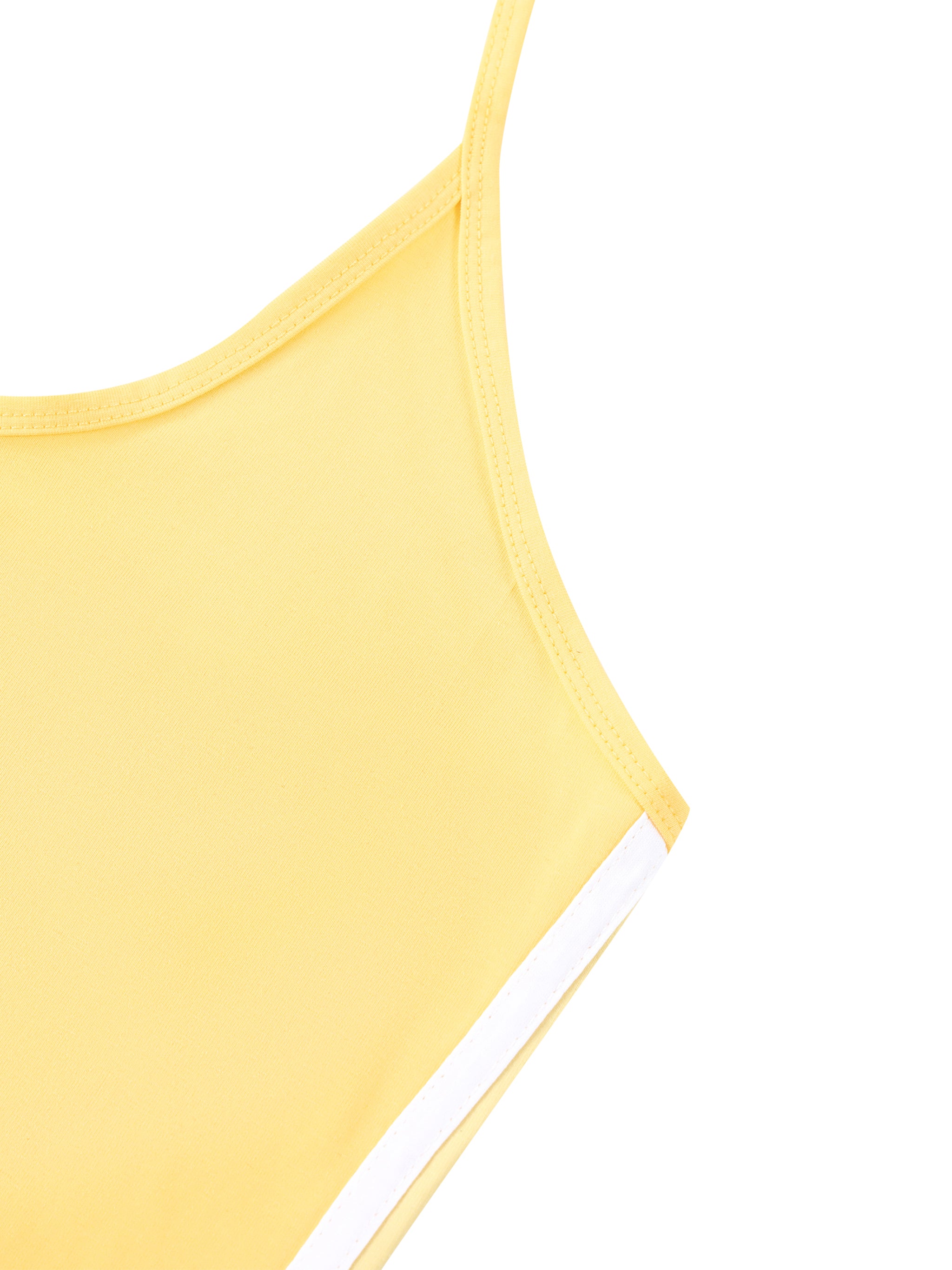 Women's Color Block Halter Crop Tank Top – Sleeveless Summer Essential