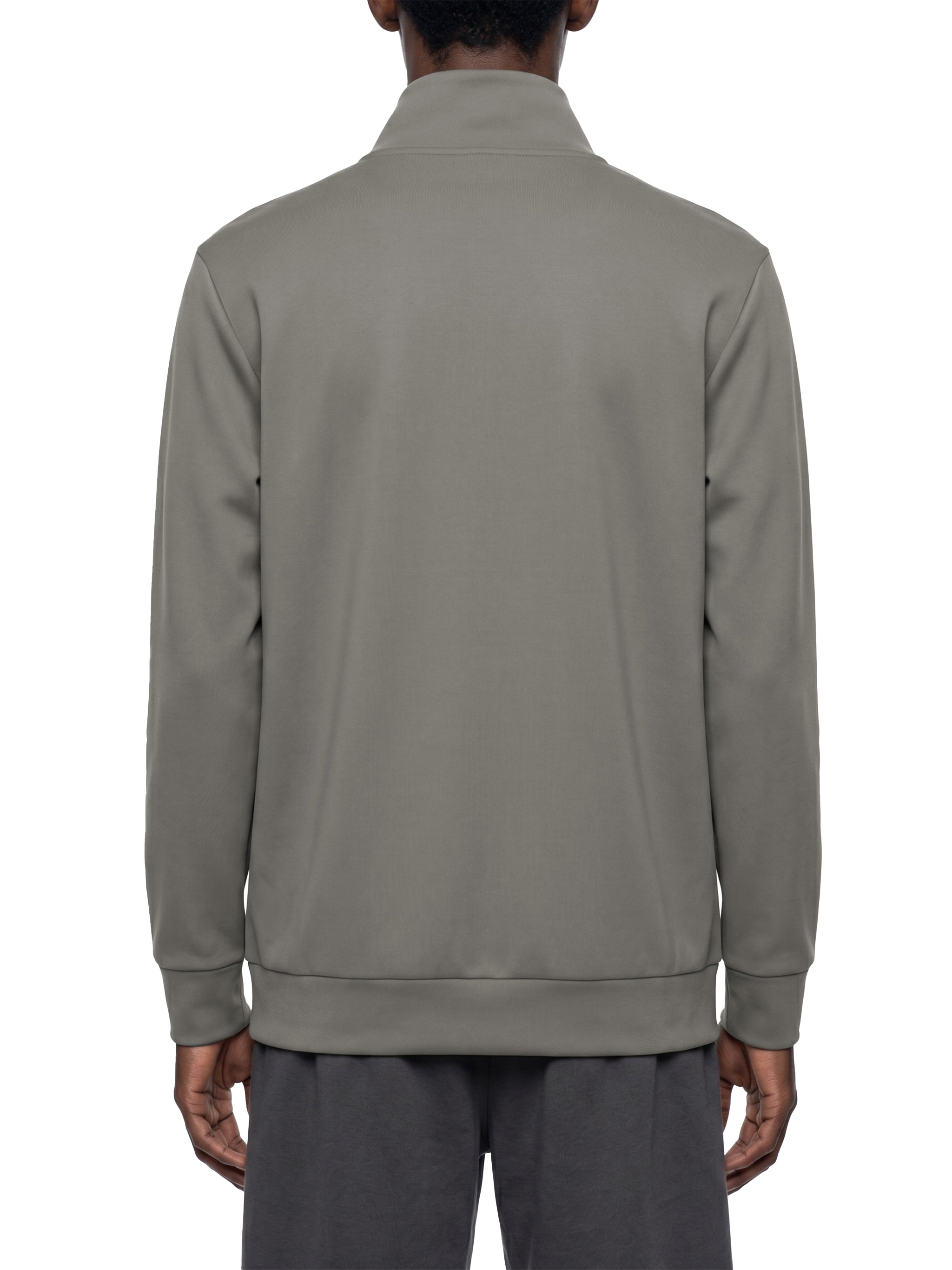 Men's Quarter Zip Sweatshirt – Premium Mock Neck Pullover