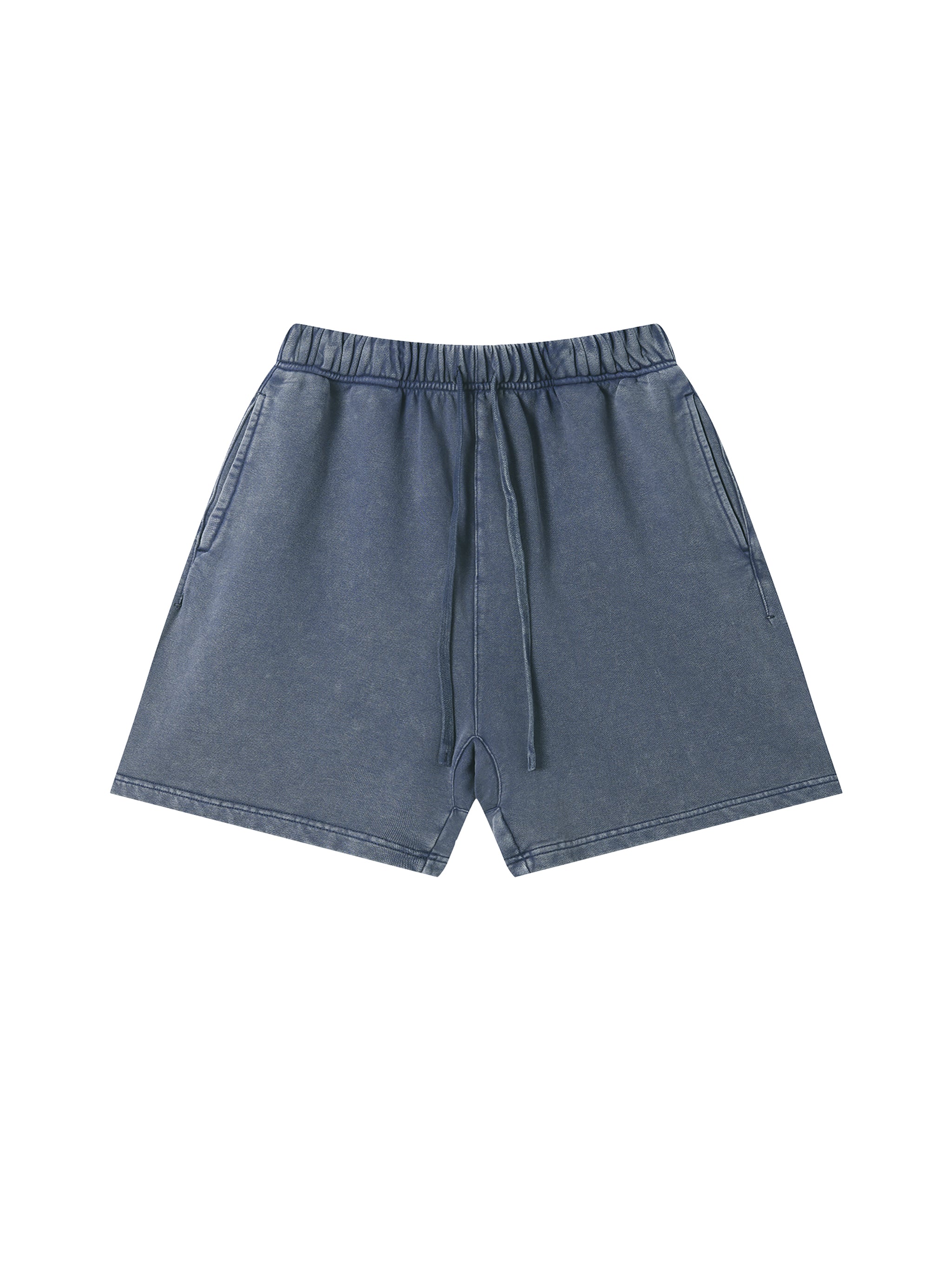 Unisex Vintage Wash Cotton Shorts – Relaxed Fit Streetwear Shorts