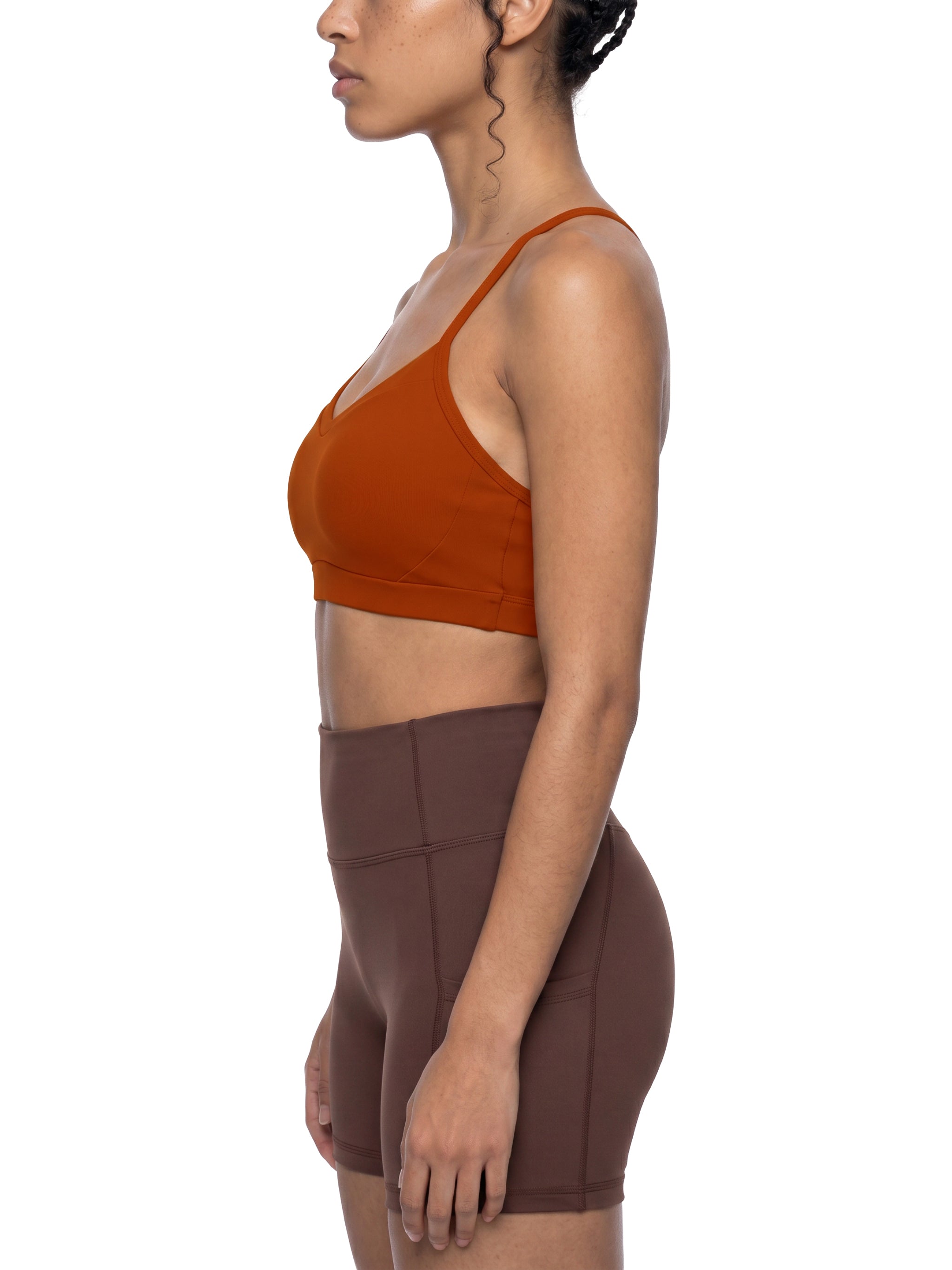Women's Medium Support Sports Bra – Performance Cropped Activewear Top