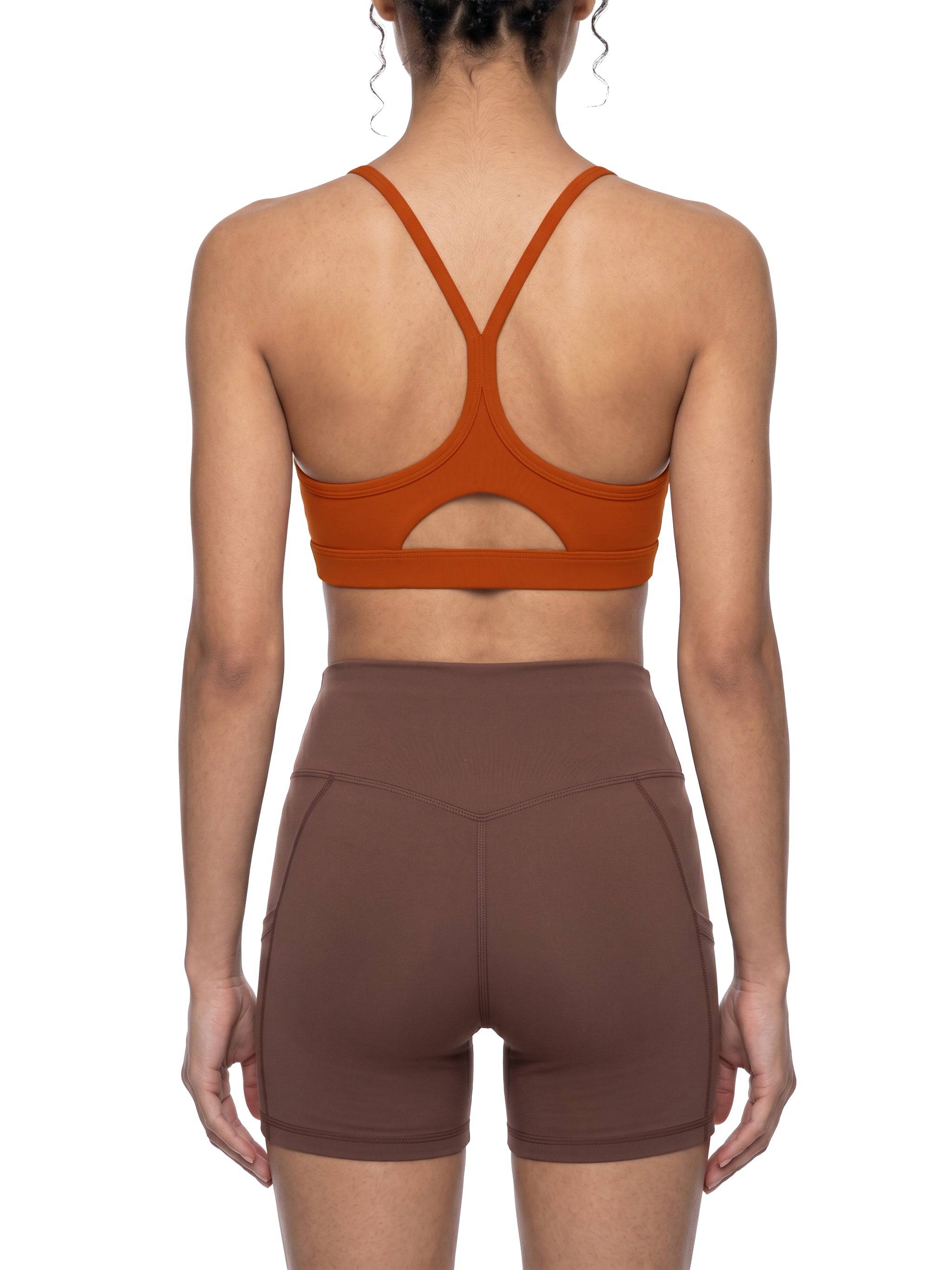 Women's Medium Support Sports Bra – Performance Cropped Activewear Top