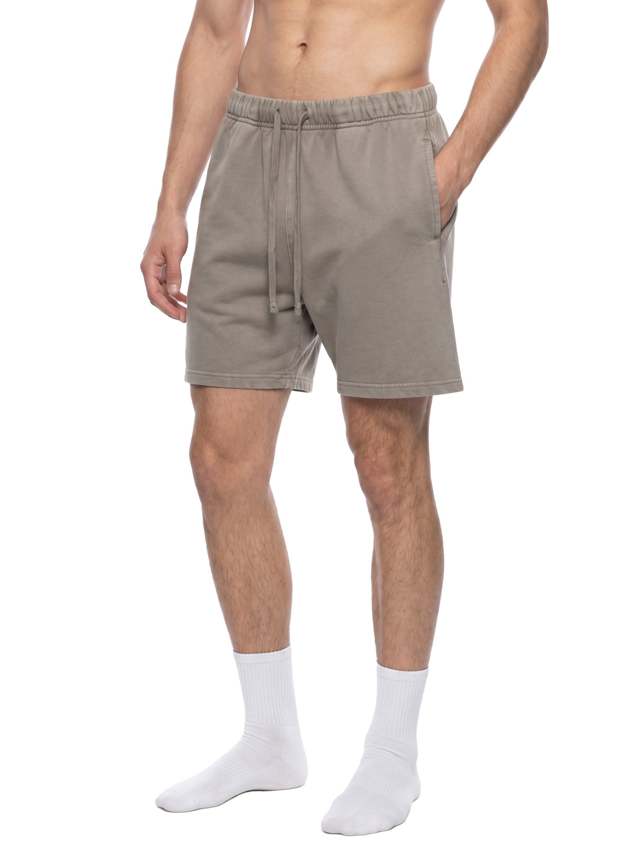 Unisex Vintage Wash Cotton Shorts – Relaxed Fit Streetwear Shorts