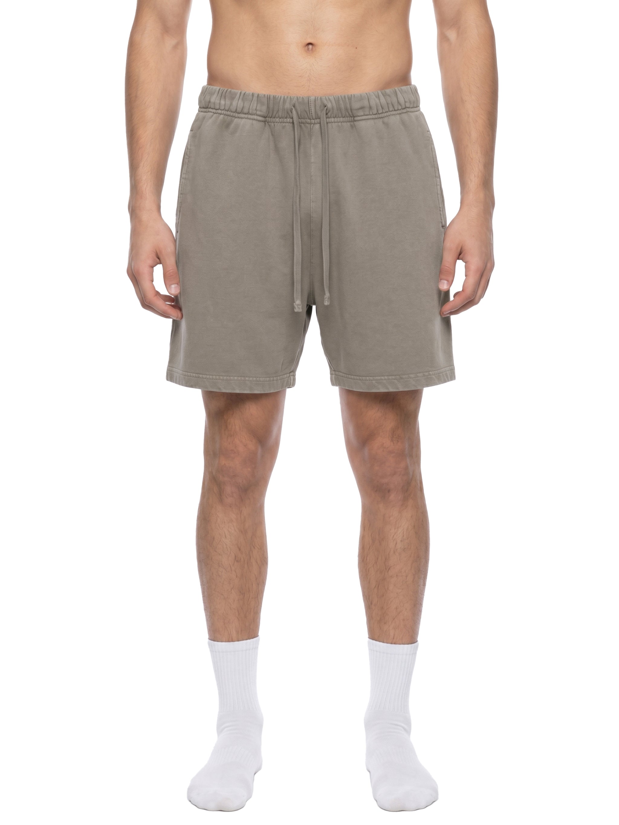 Unisex Vintage Wash Cotton Shorts – Relaxed Fit Streetwear Shorts