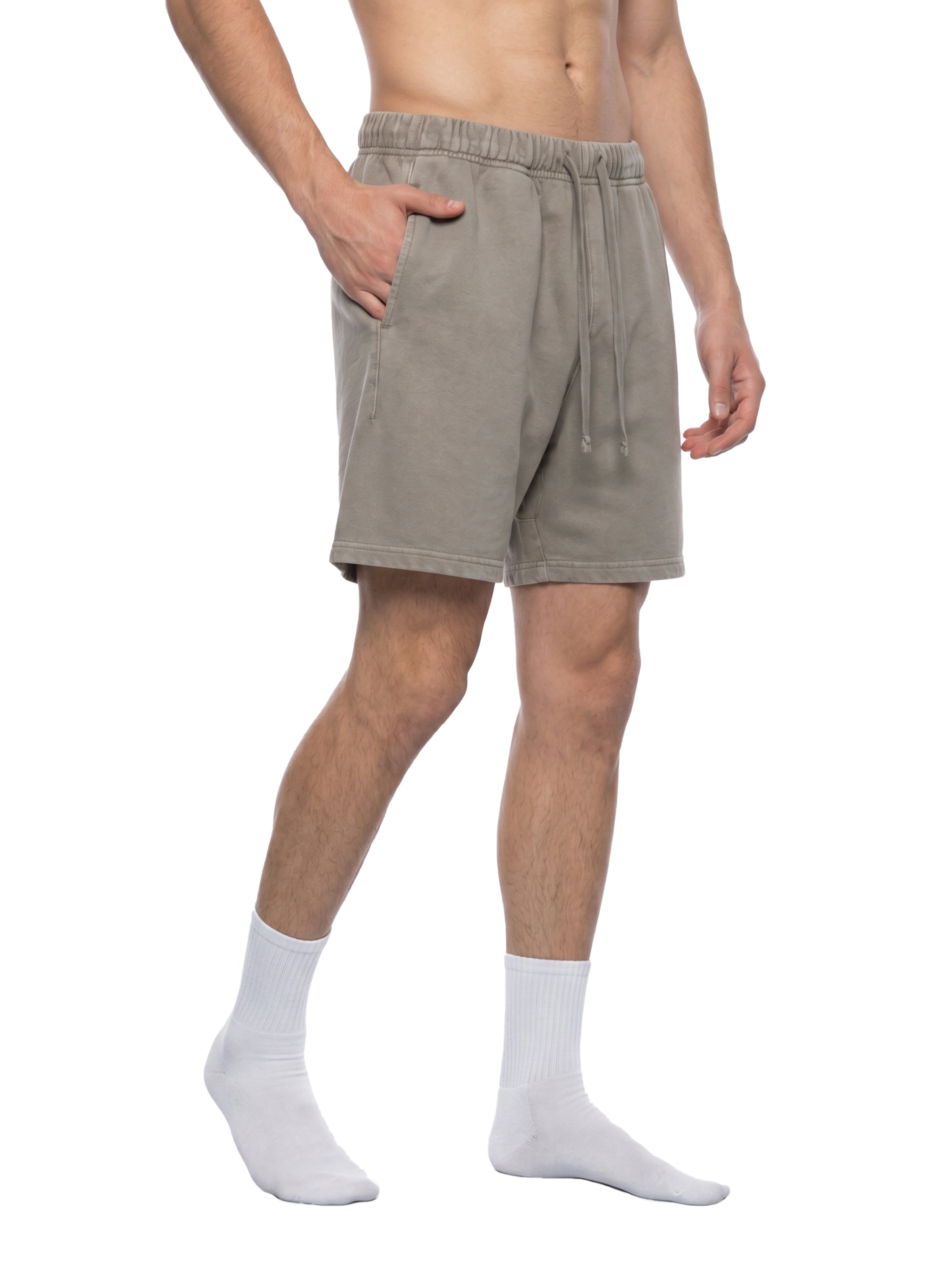 Unisex Vintage Wash Cotton Shorts – Relaxed Fit Streetwear Shorts