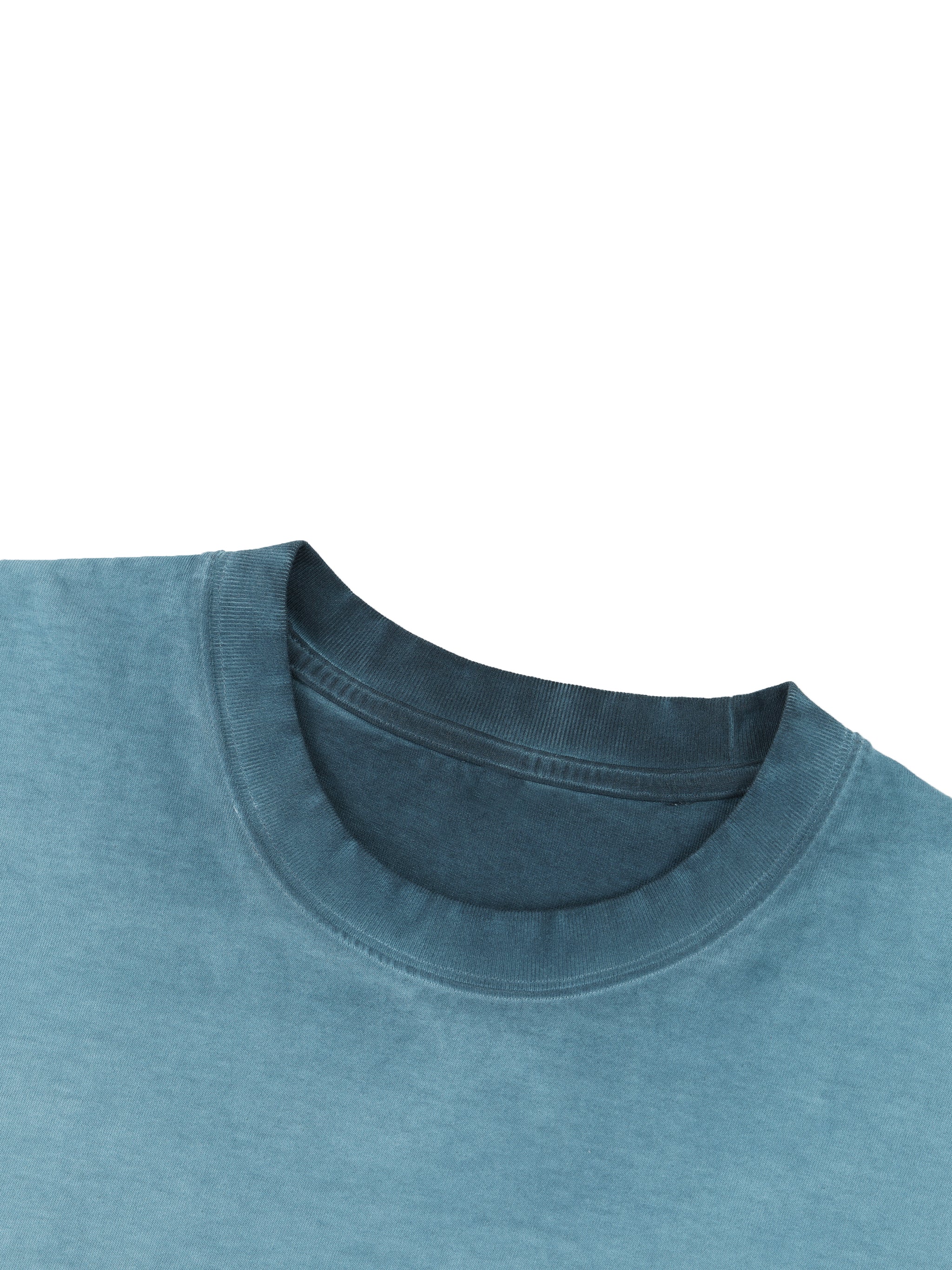Unisex Reverse Dyed Boxy T-Shirt – Oversized Vintage Washed Streetwear Tee