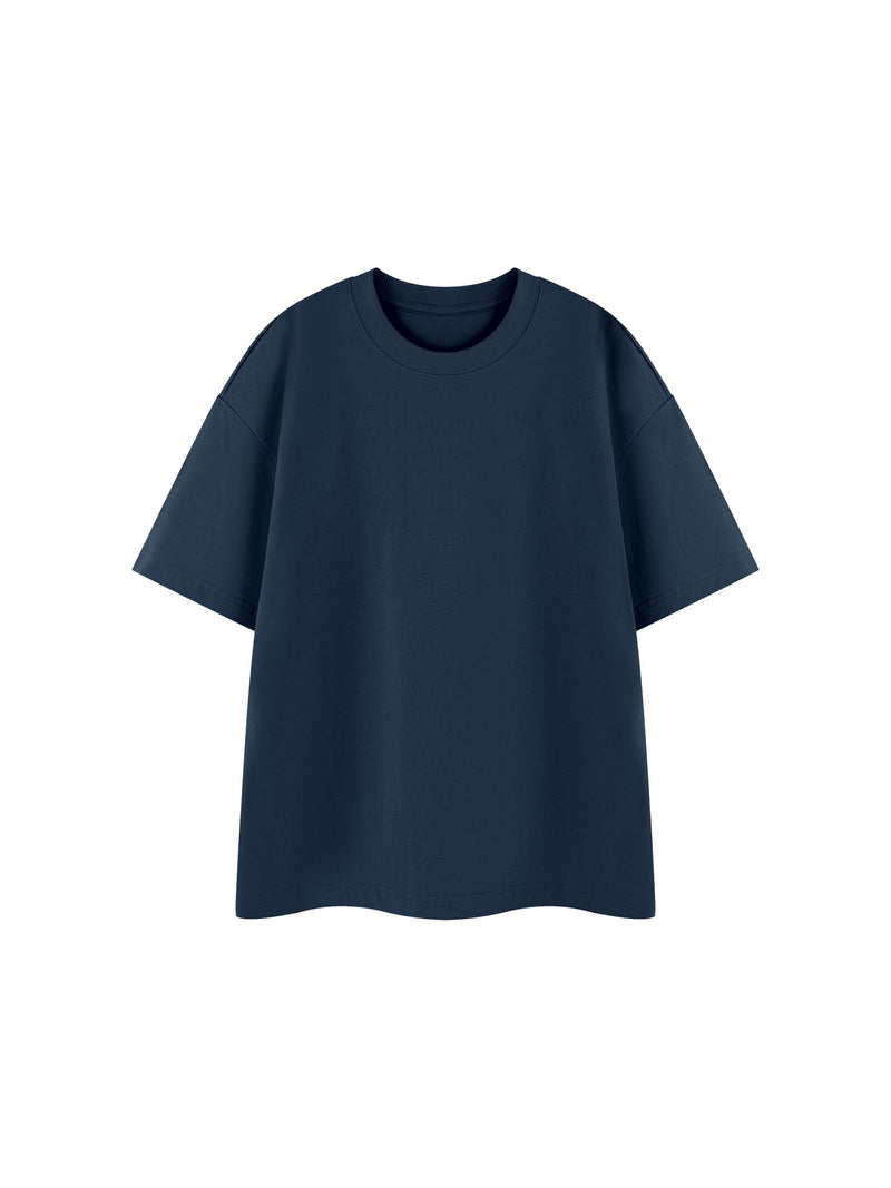 Unisex Drop Shoulder Cotton T-Shirt – Oversized Premium Streetwear Essentia