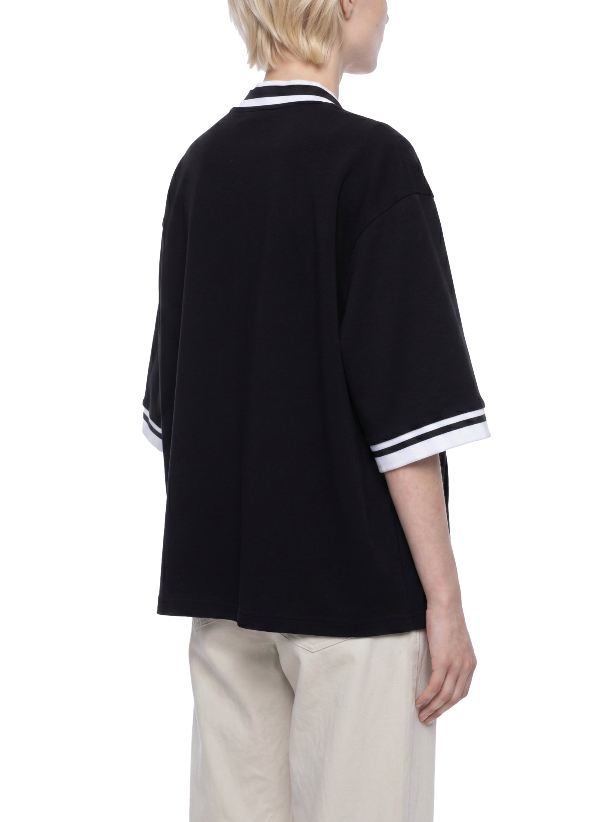 Unisex Heavyweight Boxy Baseball Jersey – Oversized Vintage Streetwear Button-Up Shirt