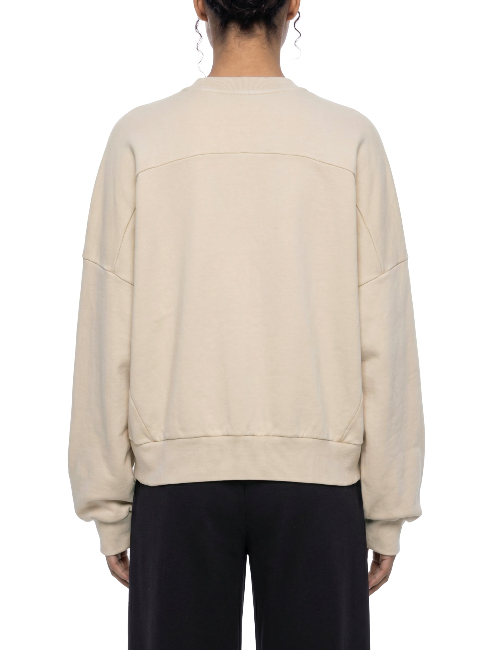 Unisex Mineral Wash Boxy Sweatshirt – Oversized Heavyweight Vintage Streetwear Crewneck