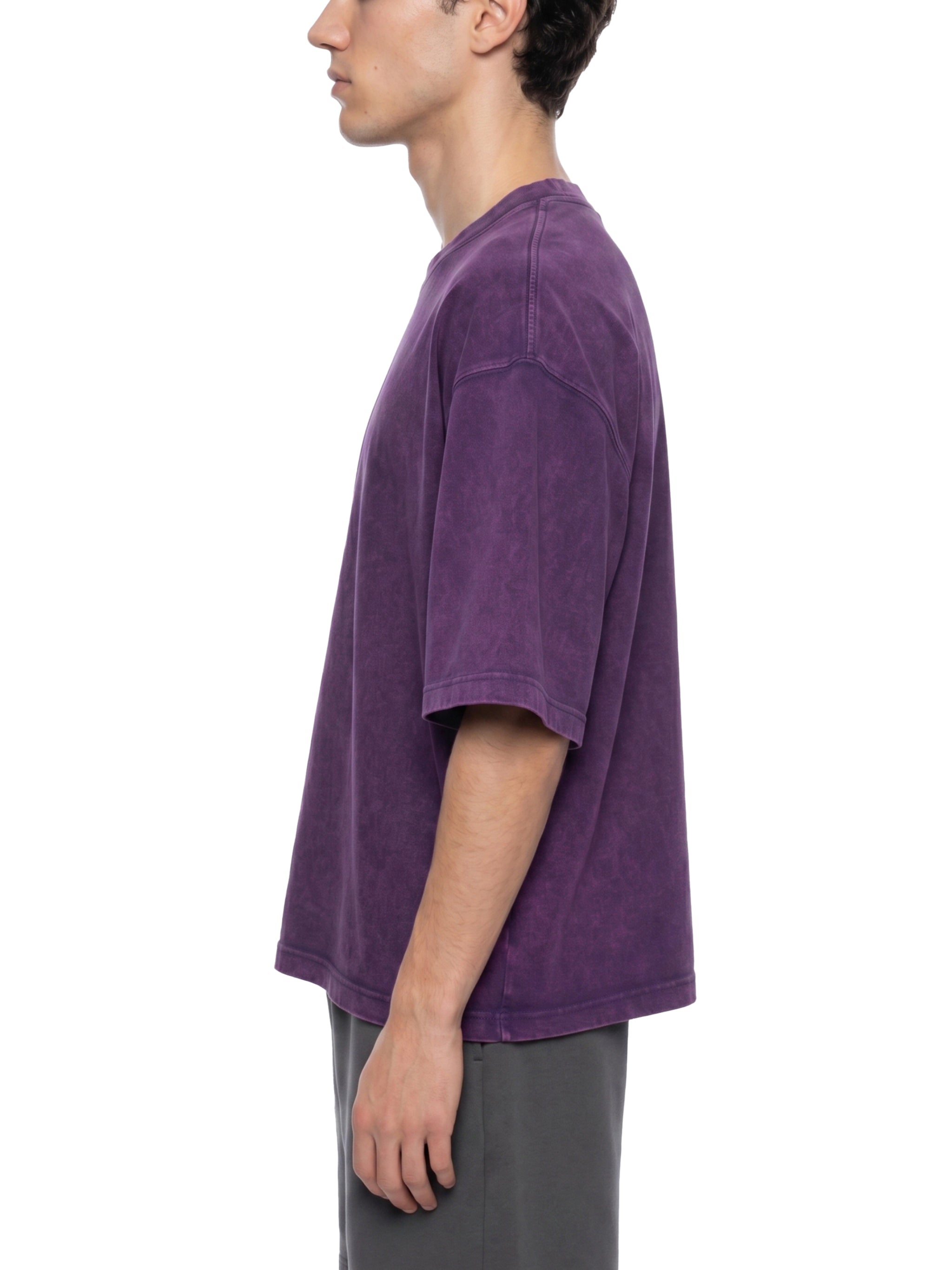 Unisex Heavyweight Mineral Wash Boxy T-Shirt – Premium Oversized Vintage Streetwear Tee
