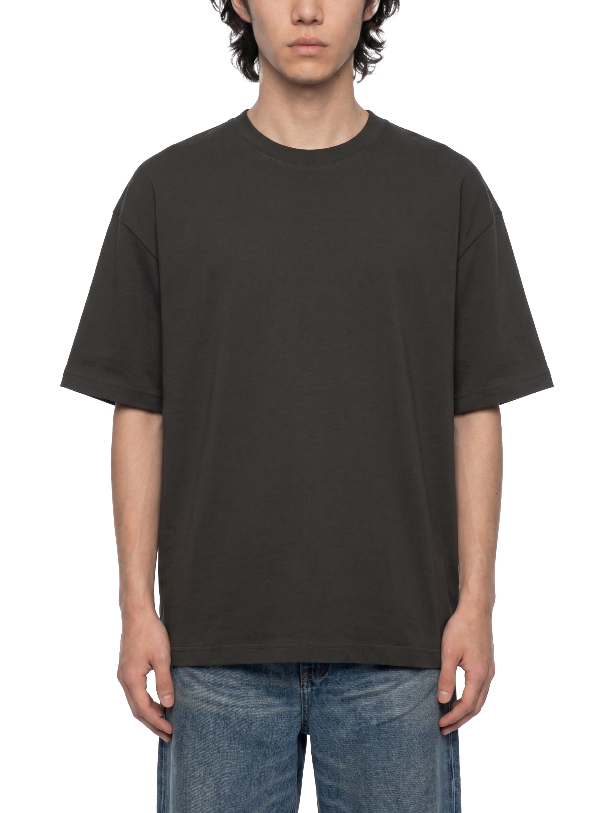 Unisex Drop Shoulder Cotton T-Shirt – Oversized Premium Streetwear Essentia