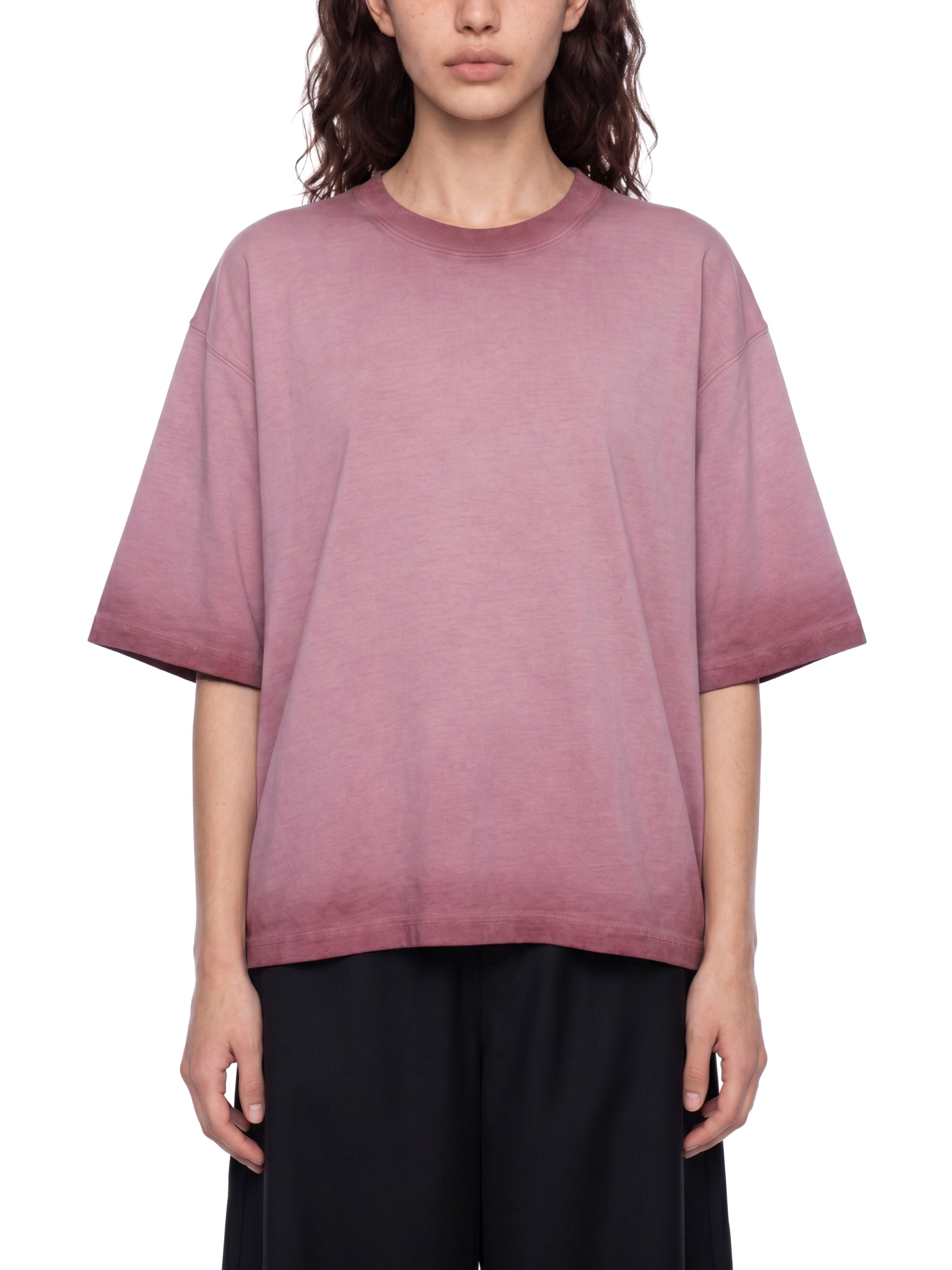 Unisex Reverse Dyed Boxy T-Shirt – Oversized Vintage Washed Streetwear Tee