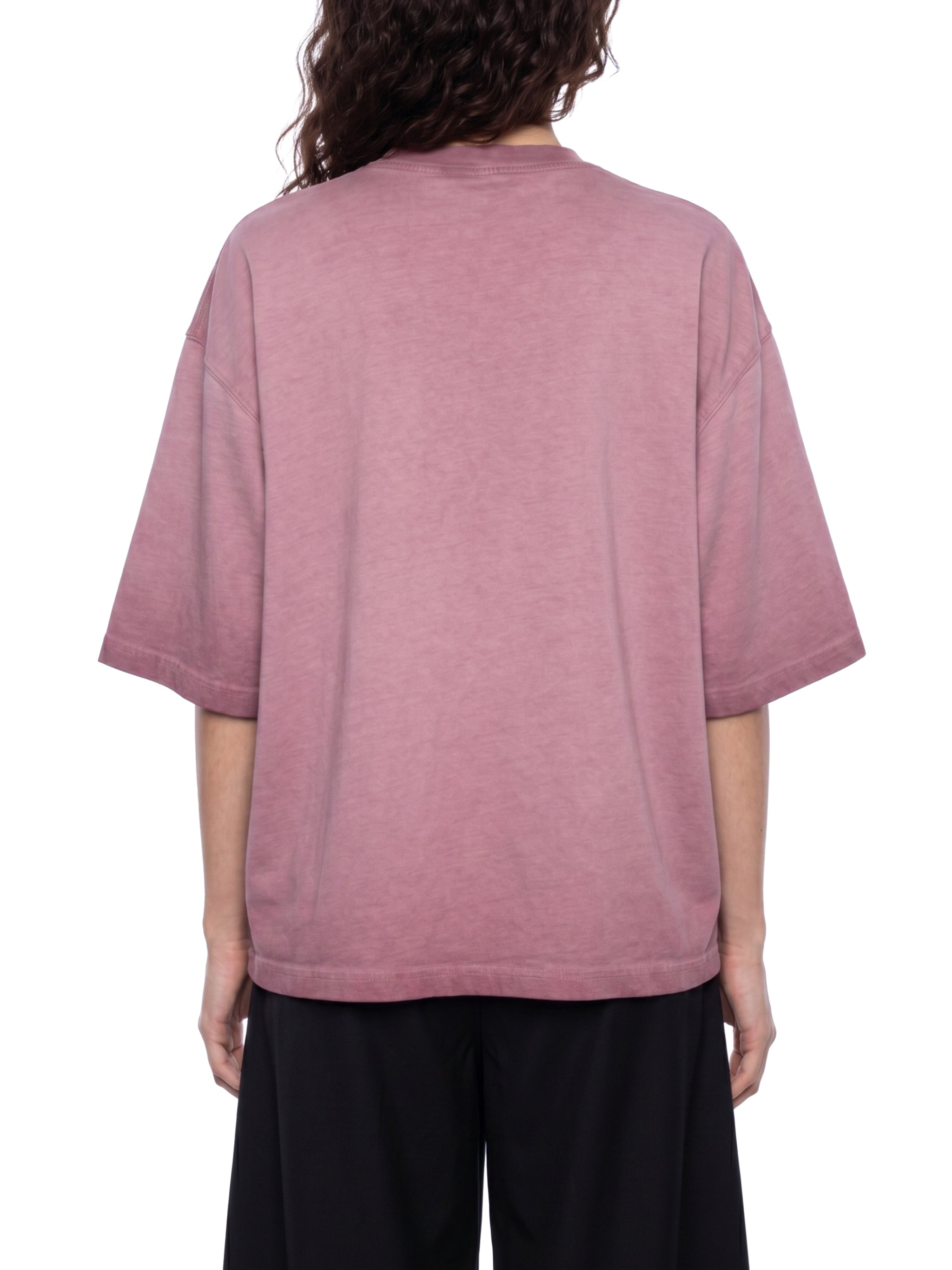 Unisex Reverse Dyed Boxy T-Shirt – Oversized Vintage Washed Streetwear Tee