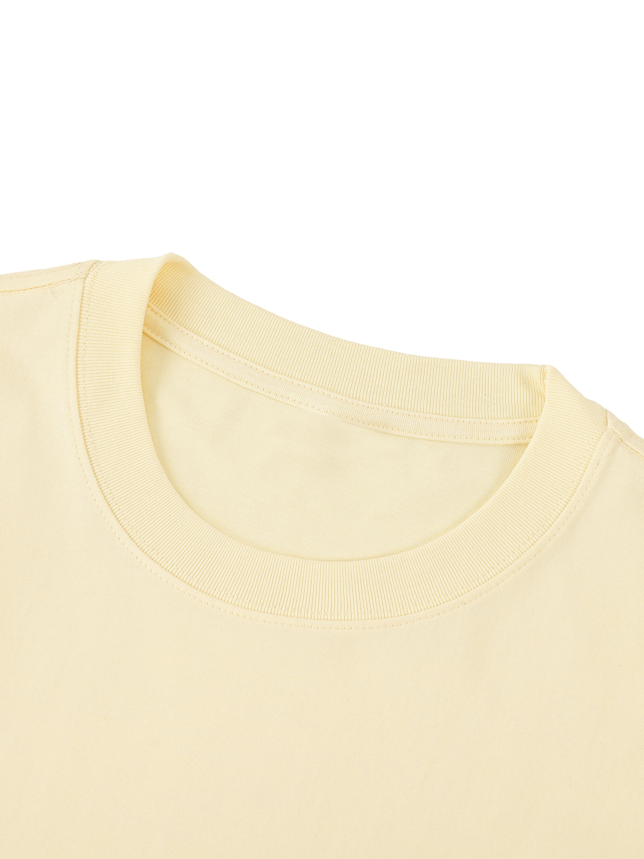 Unisex Drop Shoulder Cotton T-Shirt – Oversized Premium Streetwear Essentia