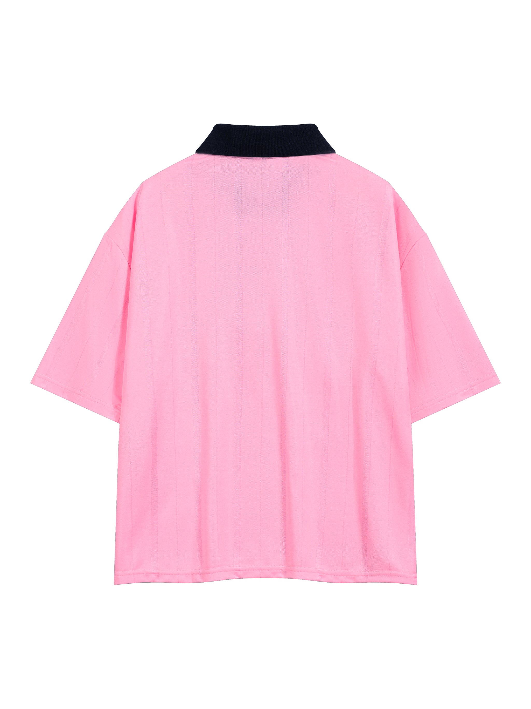 Unisex Striped Boxy Soccer Jersey – Oversized Retro Football Streetwear Shirt