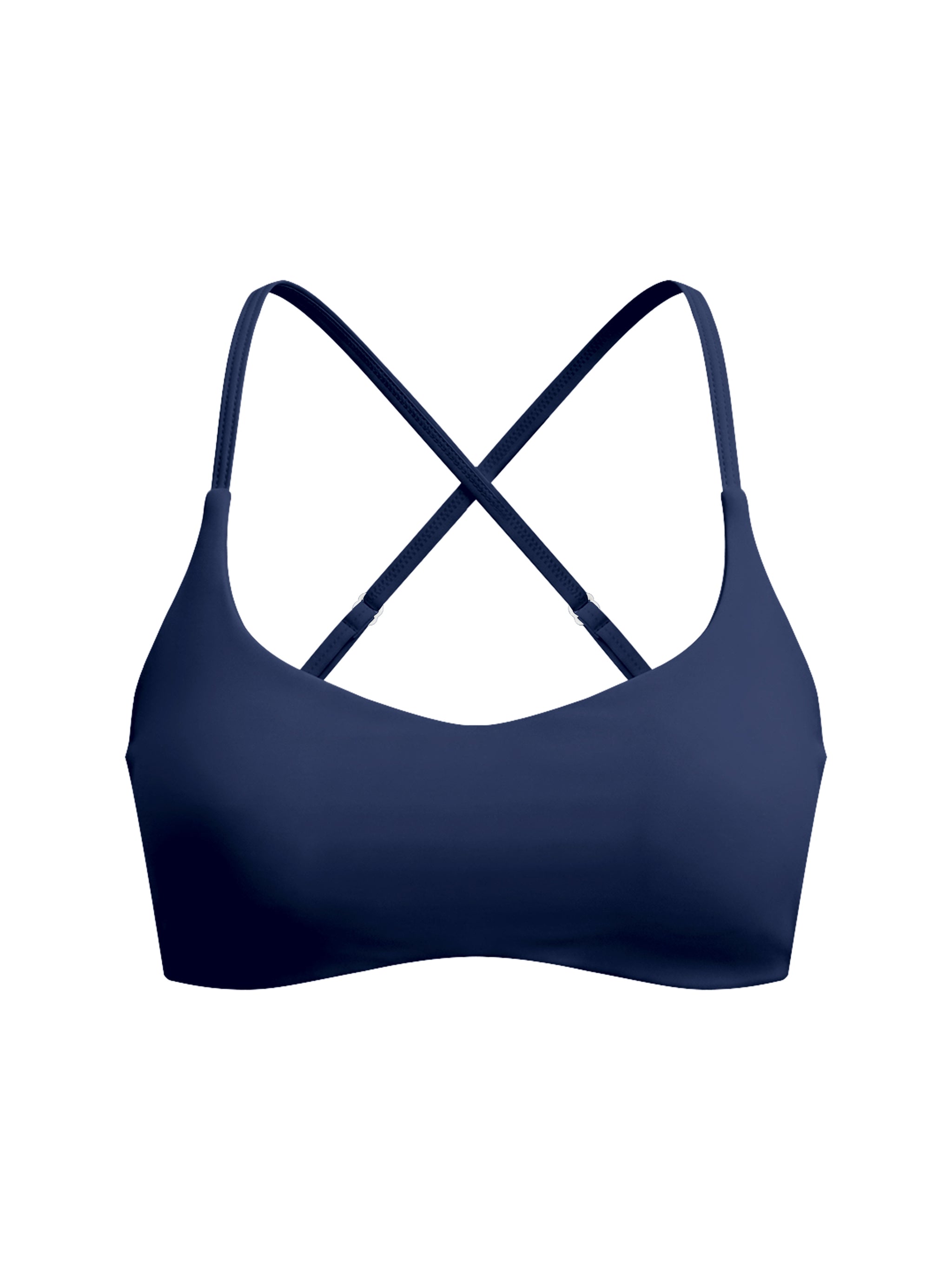 Women's Cropped Sports Bra – High Support Seamless Workout & Yoga Bra